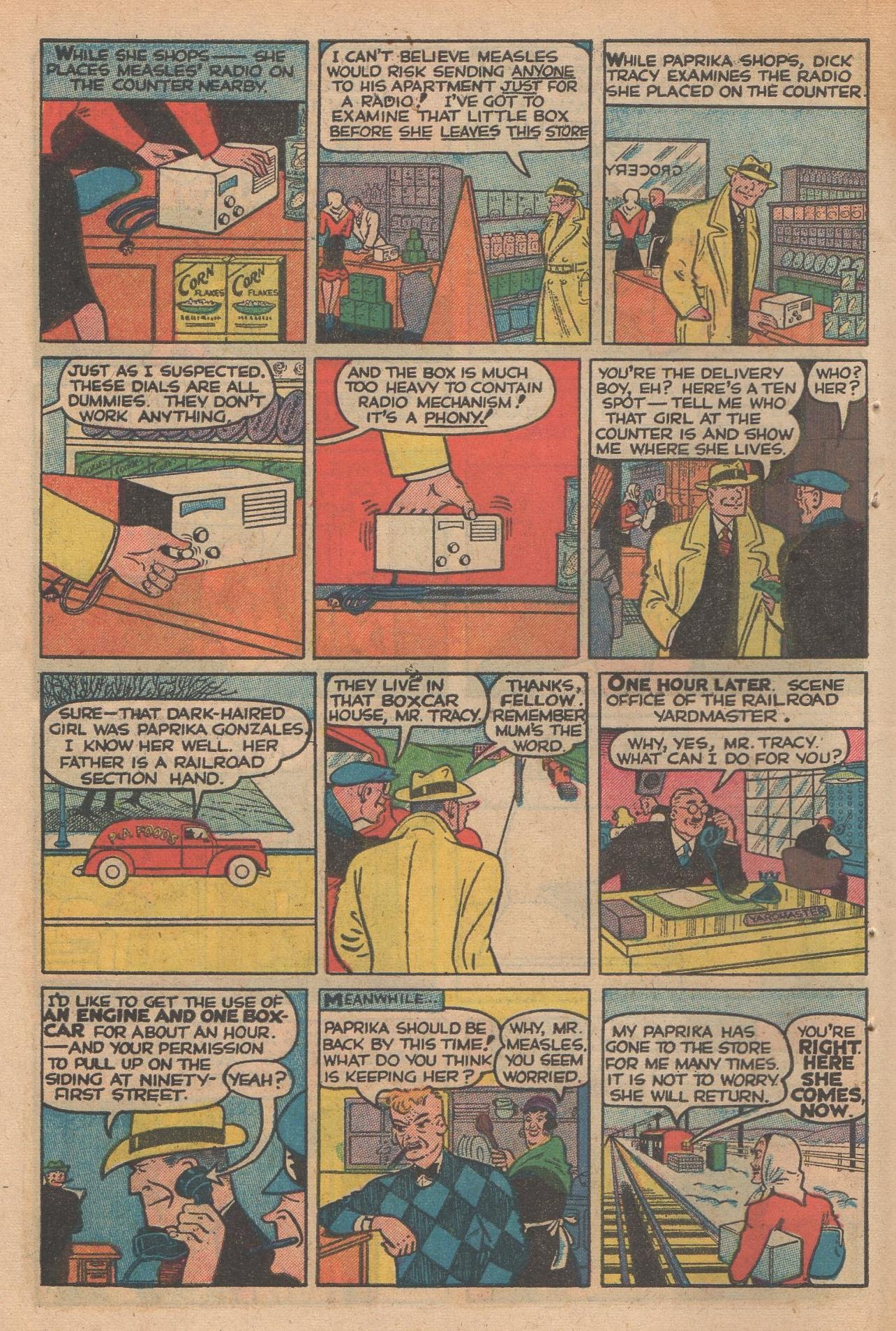 Read online Dick Tracy comic -  Issue #143 - 42
