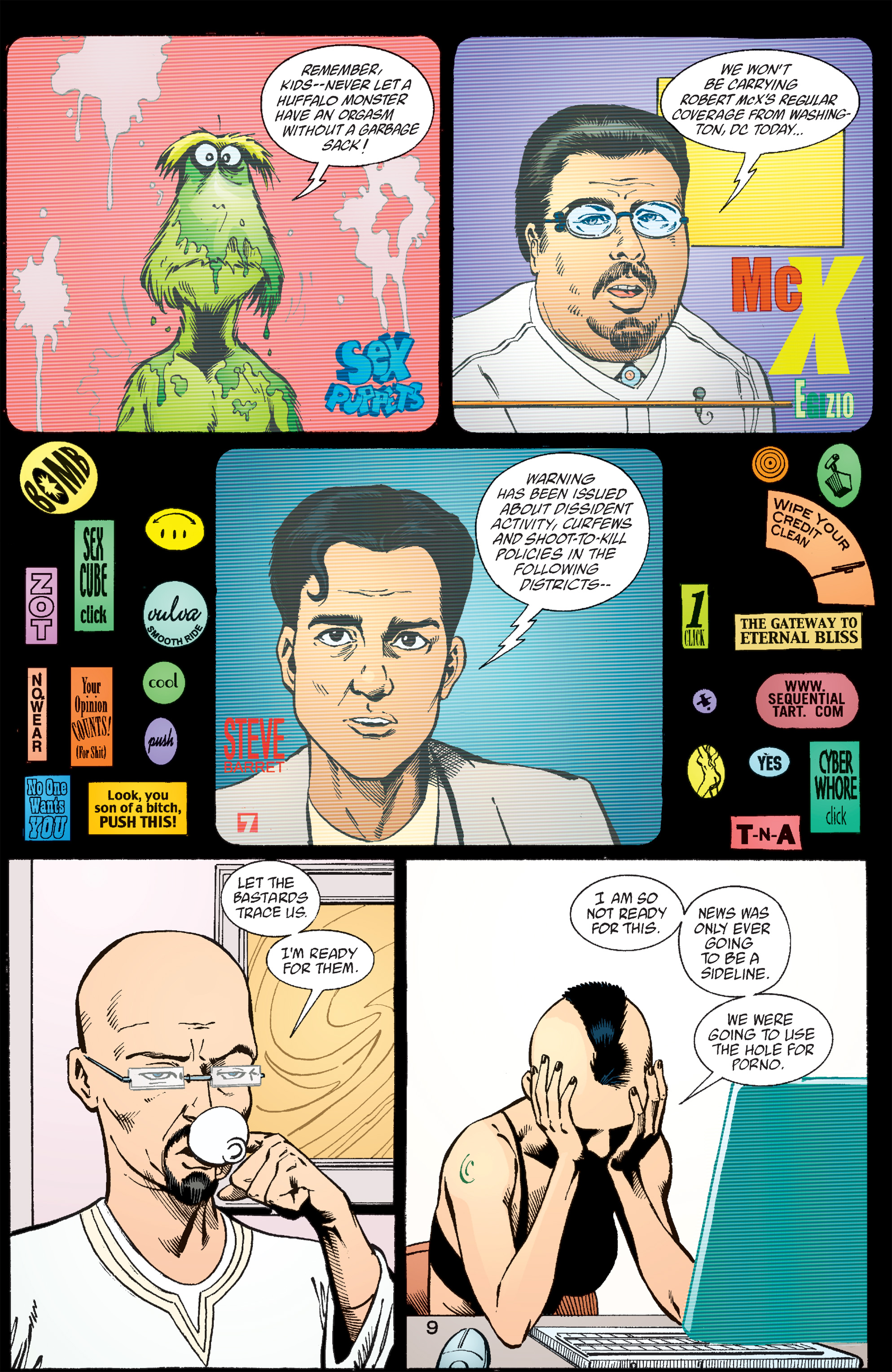 Read online Transmetropolitan comic -  Issue #57 - 10