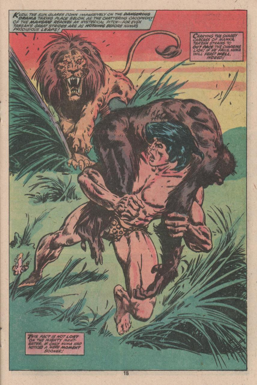 Read online Tarzan (1977) comic -  Issue #12 - 10