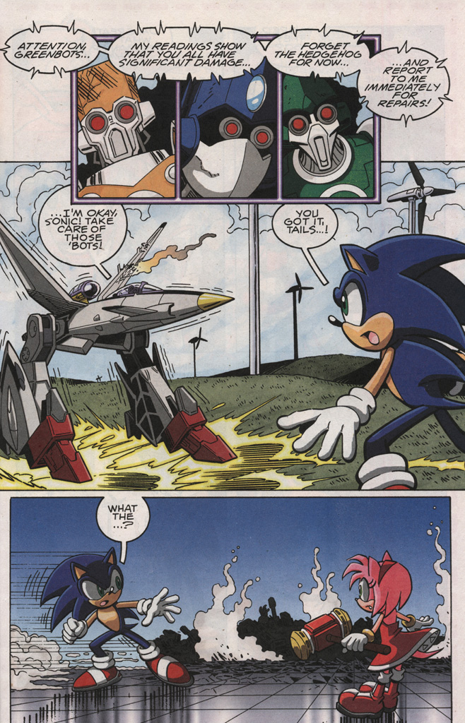 Read online Sonic X comic -  Issue #28 - 21