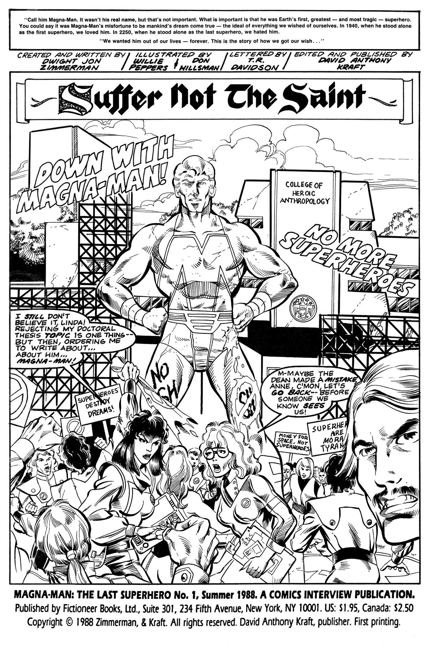 Read online Magna-Man: The Last Superhero comic -  Issue #1 - 3