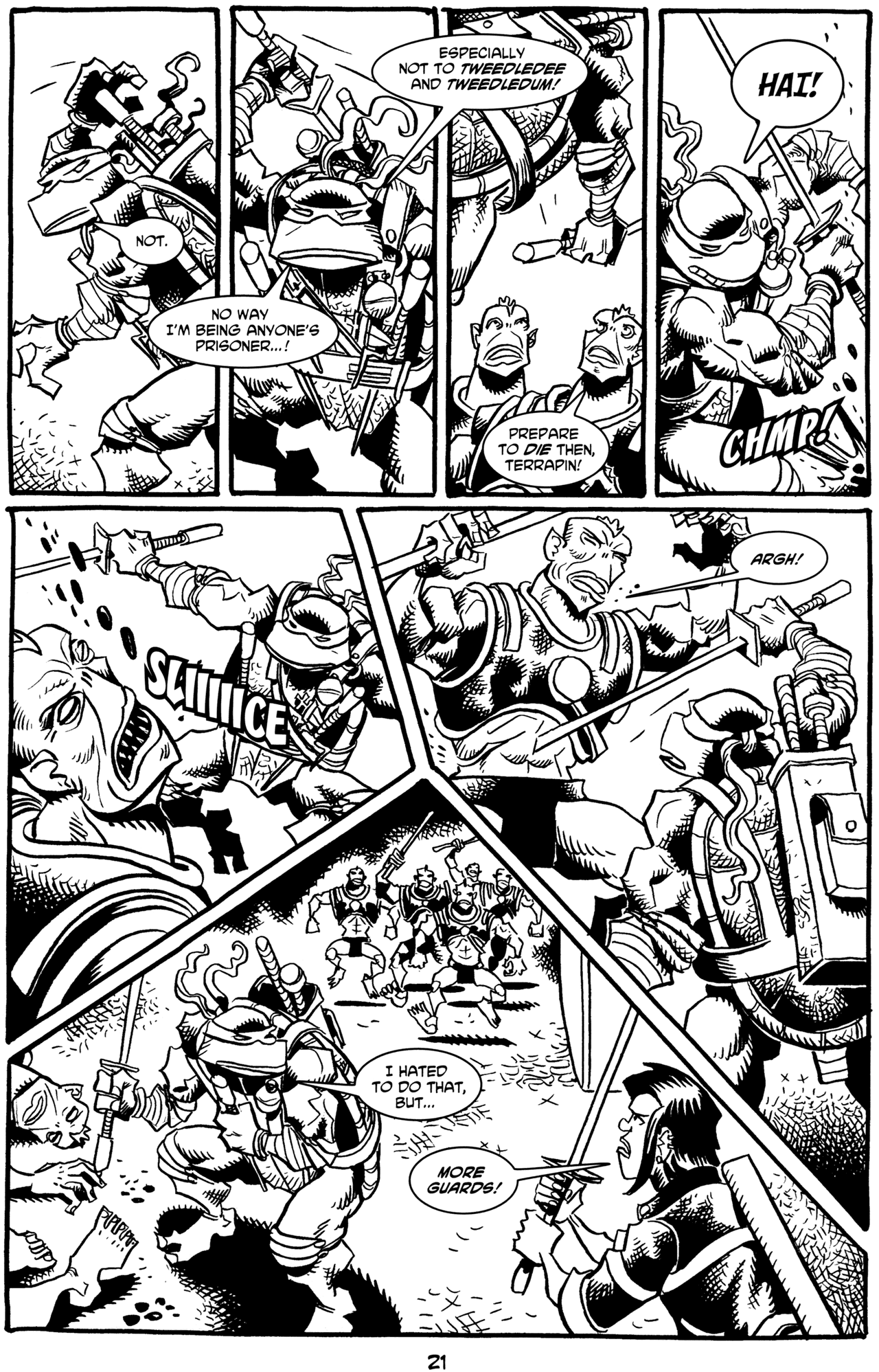 Read online Raphael Bad Moon Rising comic -  Issue #3 - 21