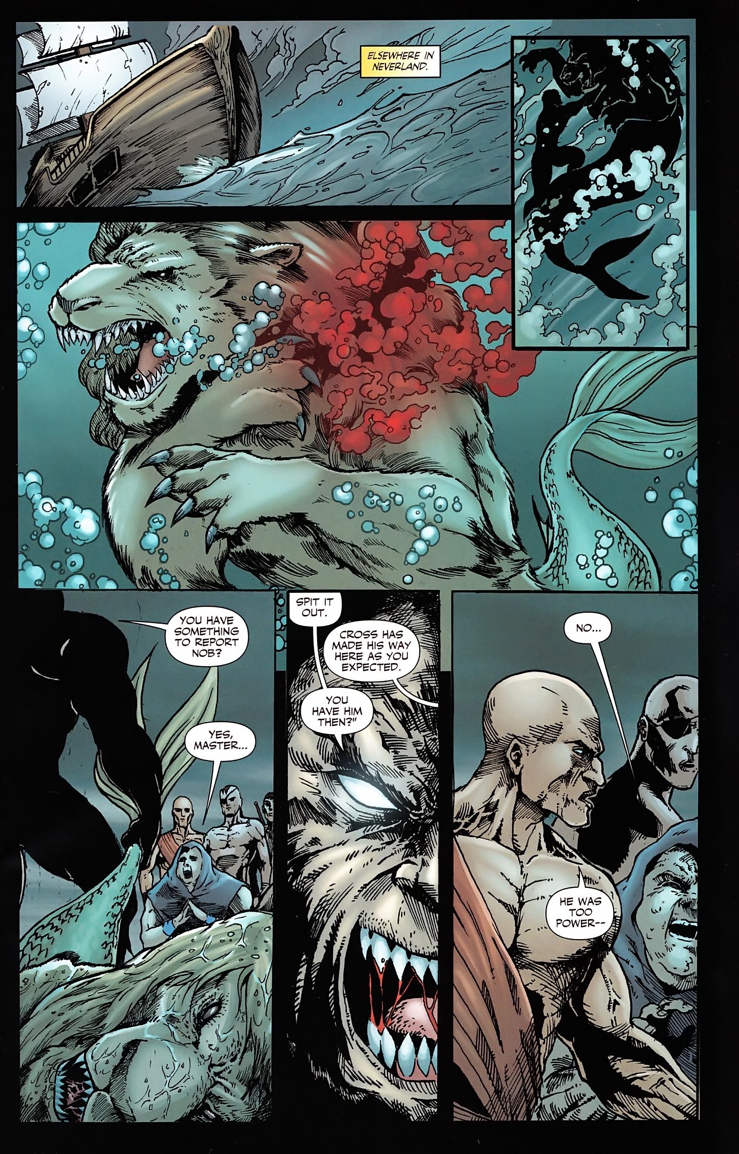 Read online Grimm Fairy Tales: Neverland Hook comic -  Issue #3 - 16