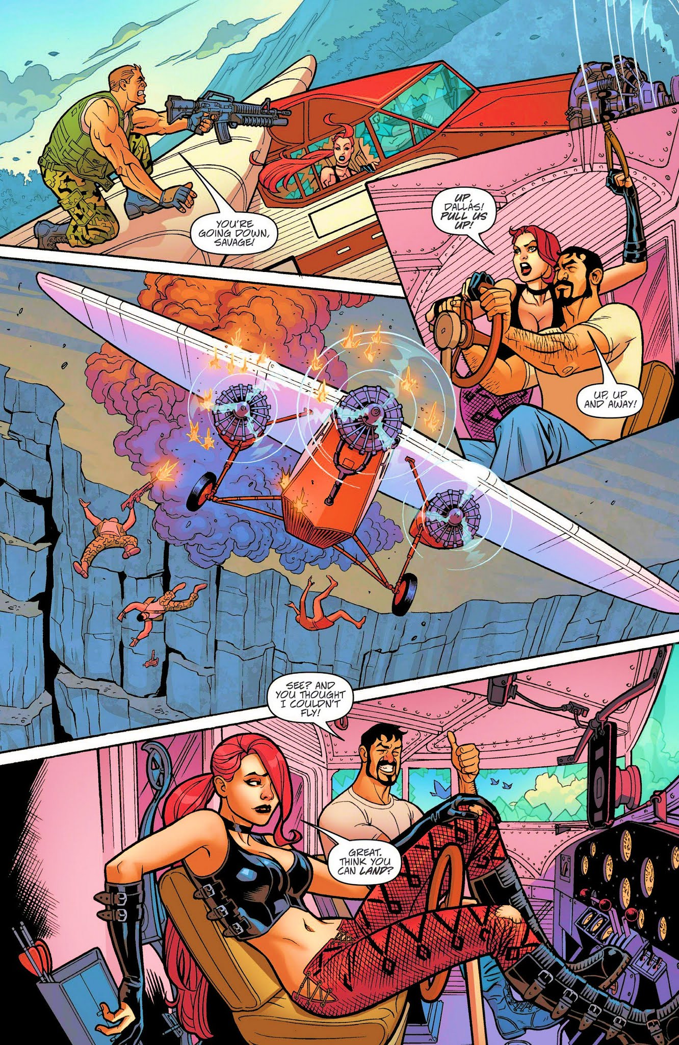 Read online Danger Girl: Trinity comic -  Issue #3 - 10