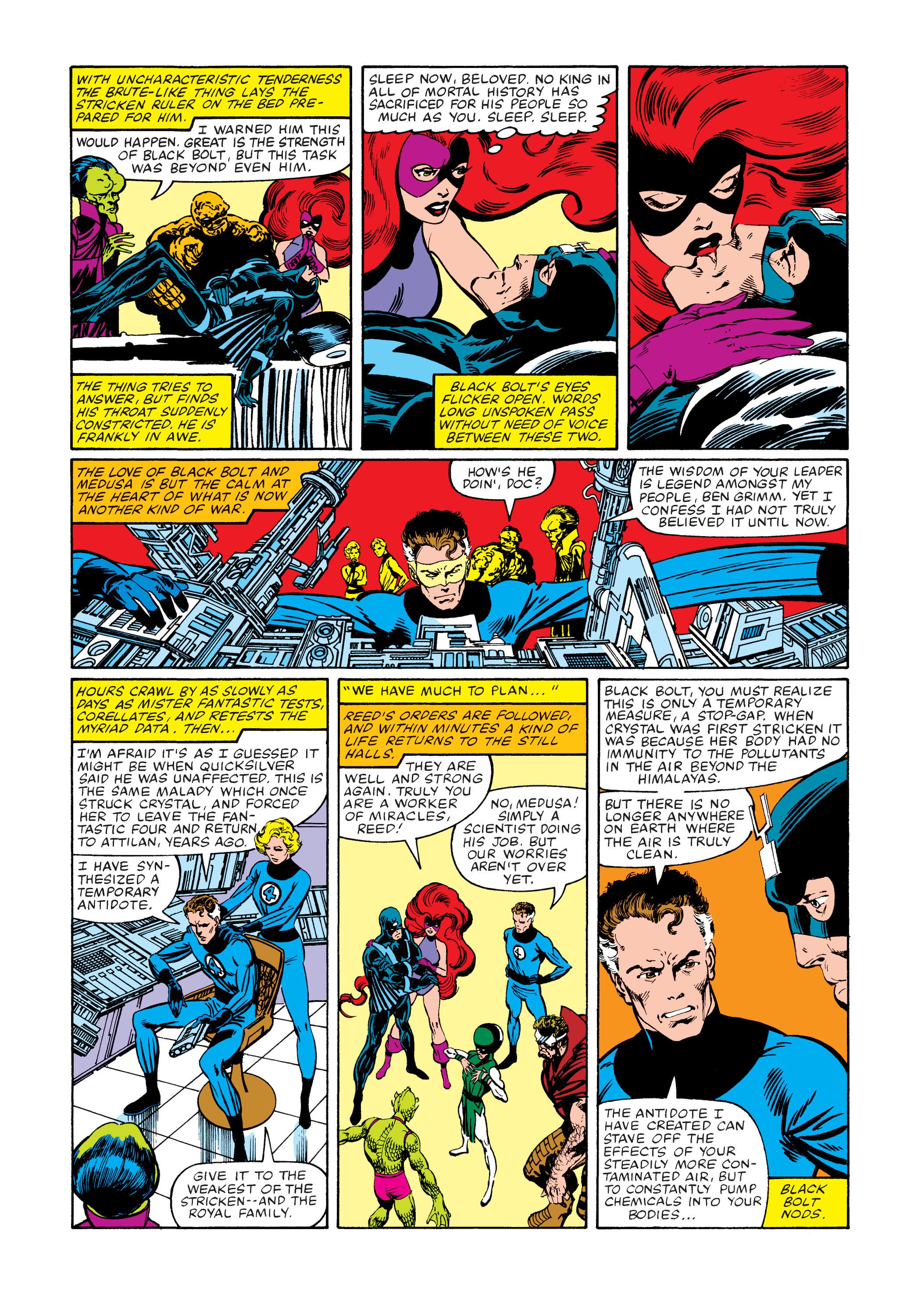 Read online Marvel Masterworks: The Fantastic Four comic -  Issue # TPB 21 (Part 3) - 71