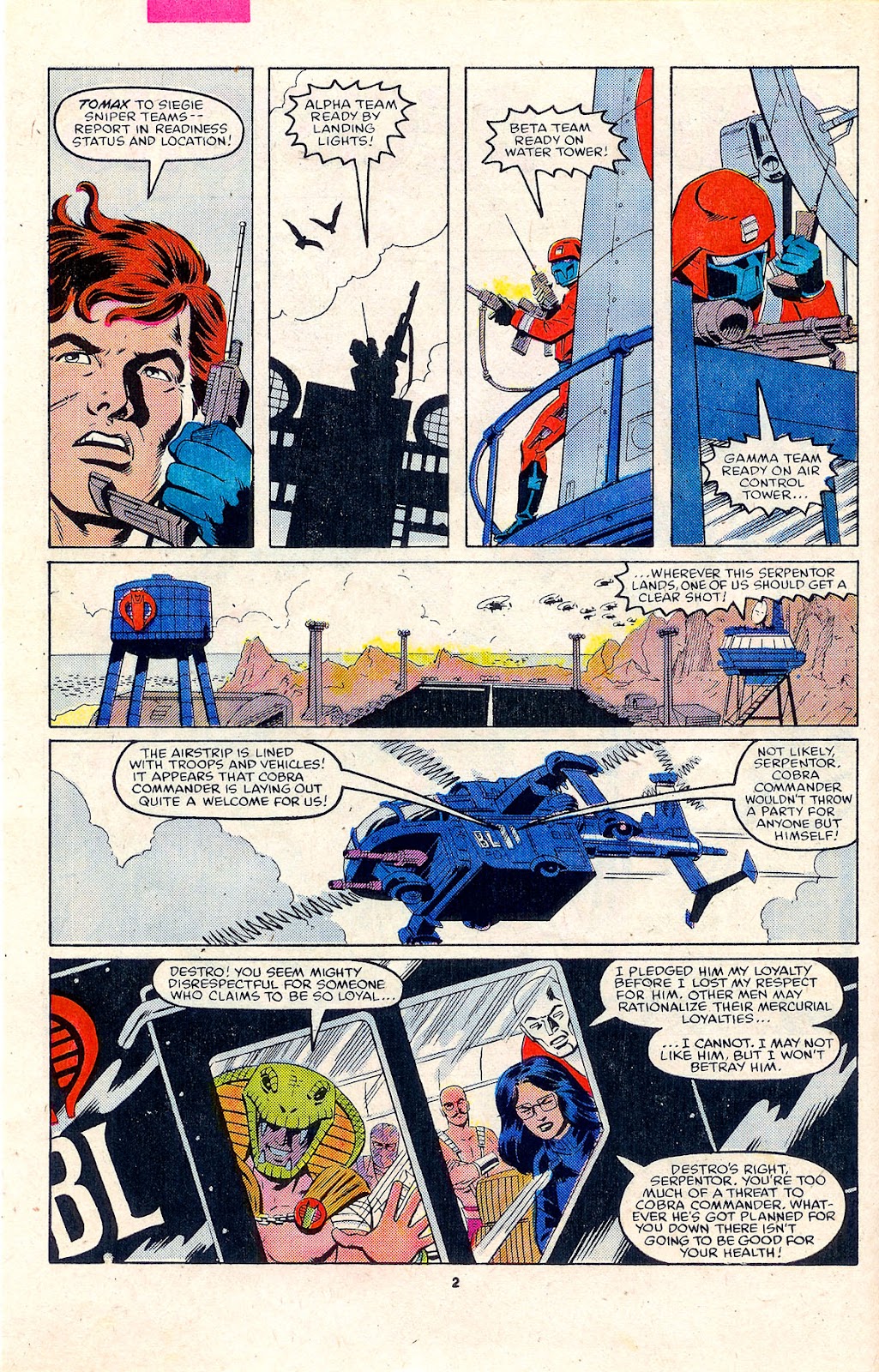 G.I. Joe: A Real American Hero issue 52 - Page 3