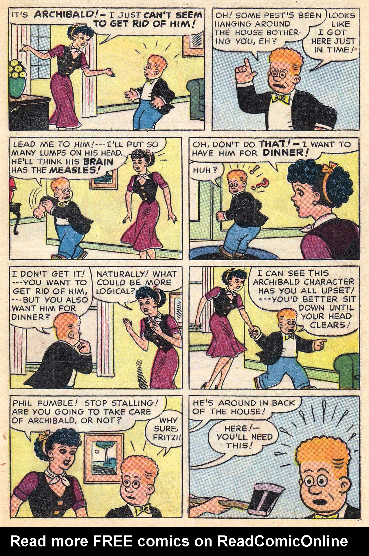 Read online Fritzi Ritz (1953) comic -  Issue #59 - 29