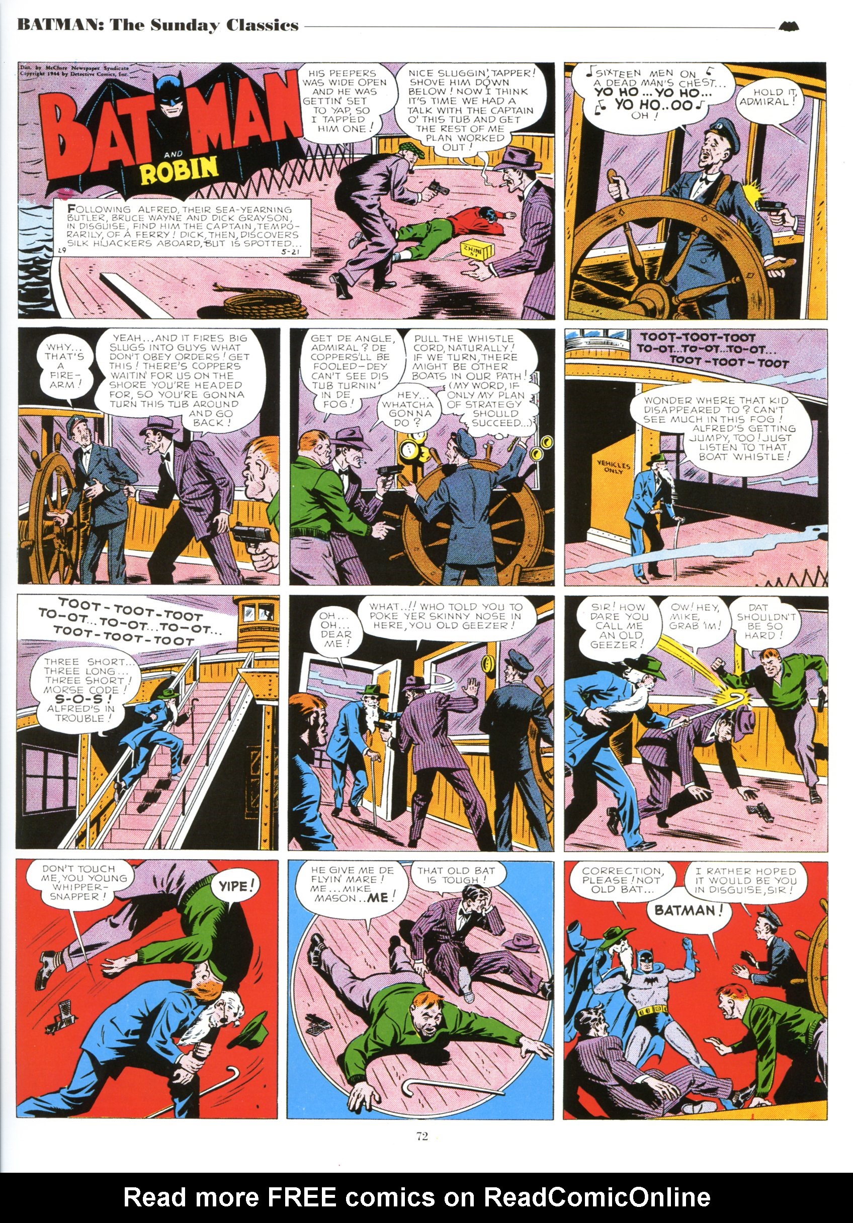 Read online Batman: The Sunday Classics comic -  Issue # TPB - 78
