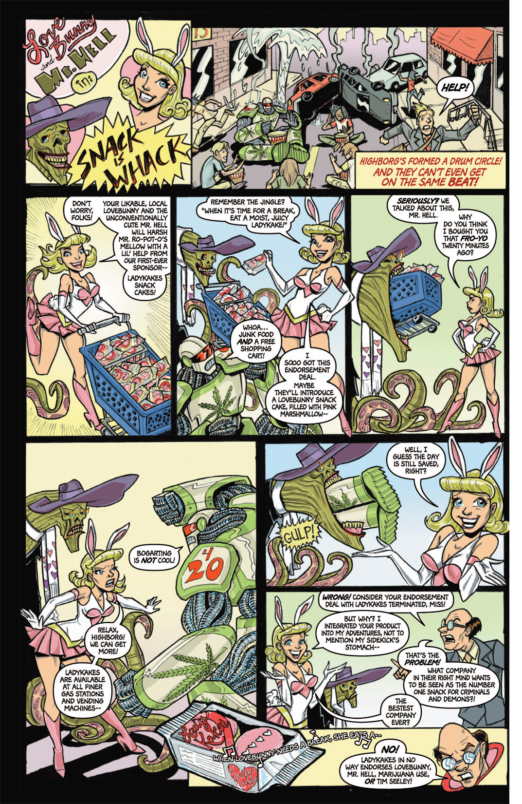 Read online Lovebunny & Mr. Hell comic -  Issue # TPB - 119