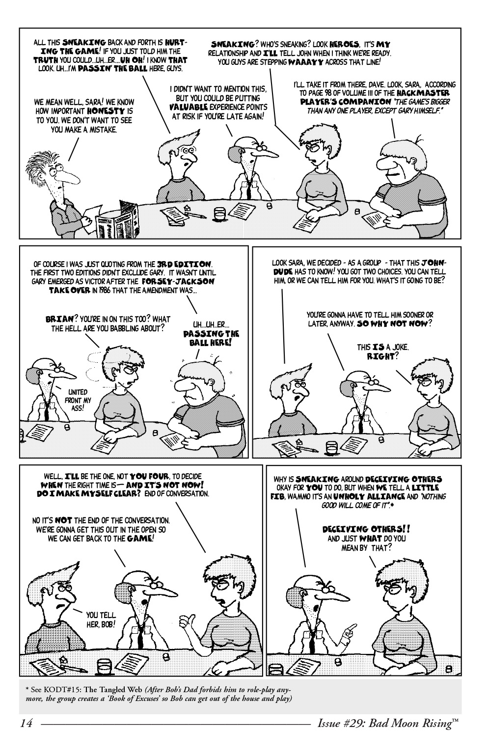 Read online Knights of the Dinner Table comic -  Issue #29 - 16