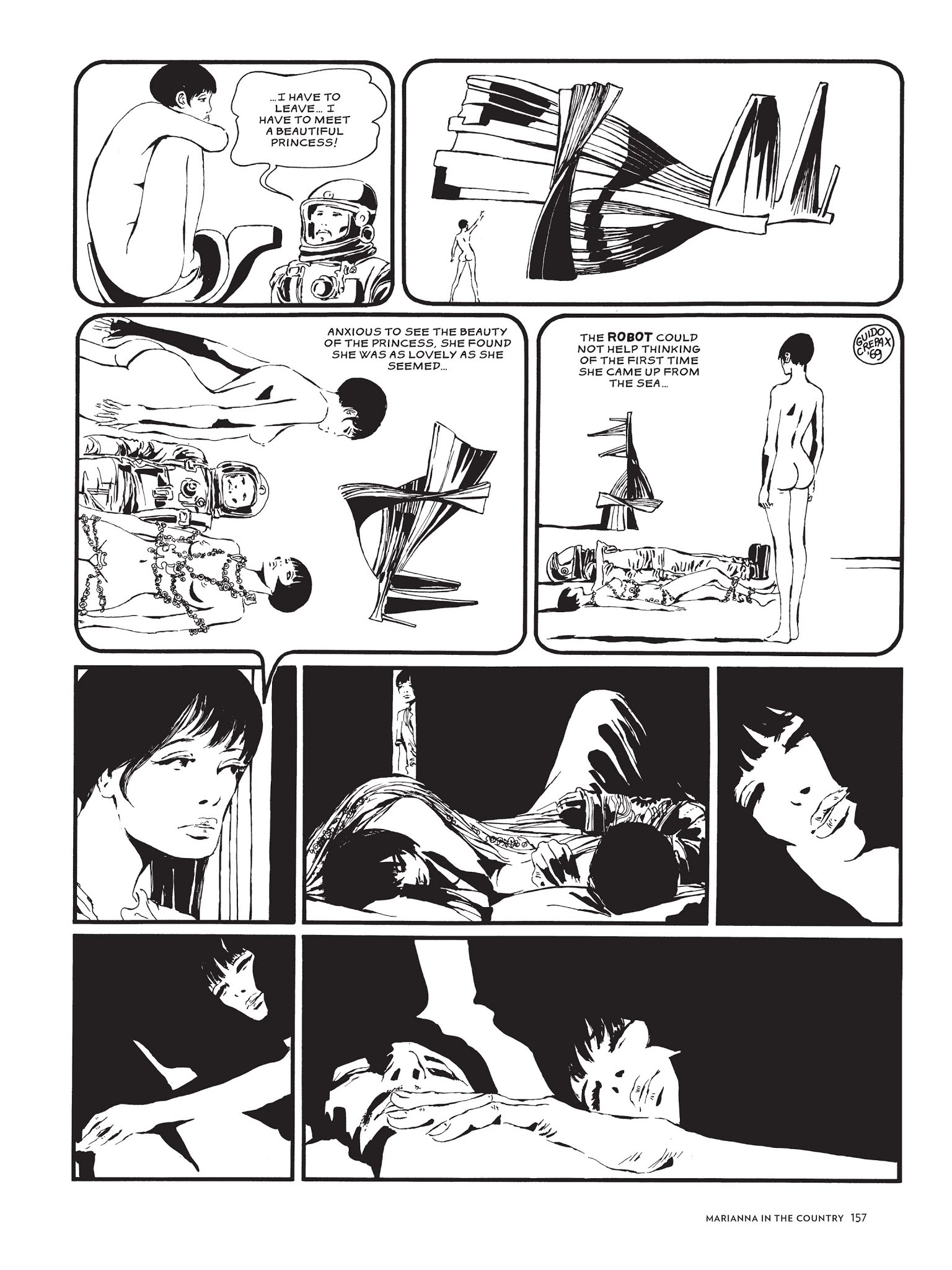 Read online The Complete Crepax comic -  Issue # TPB 2 - 150