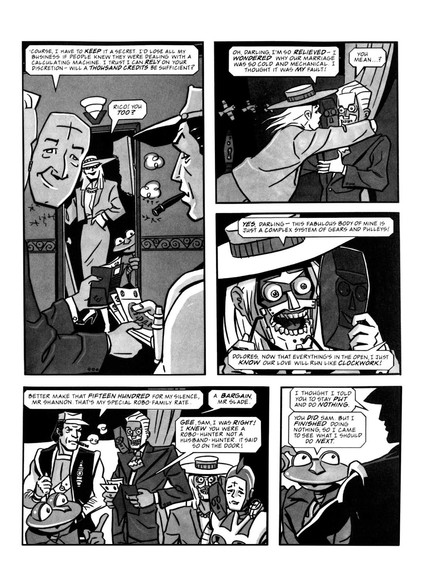 Read online Robo-Hunter: The Droid Files comic -  Issue # TPB 2 - 378
