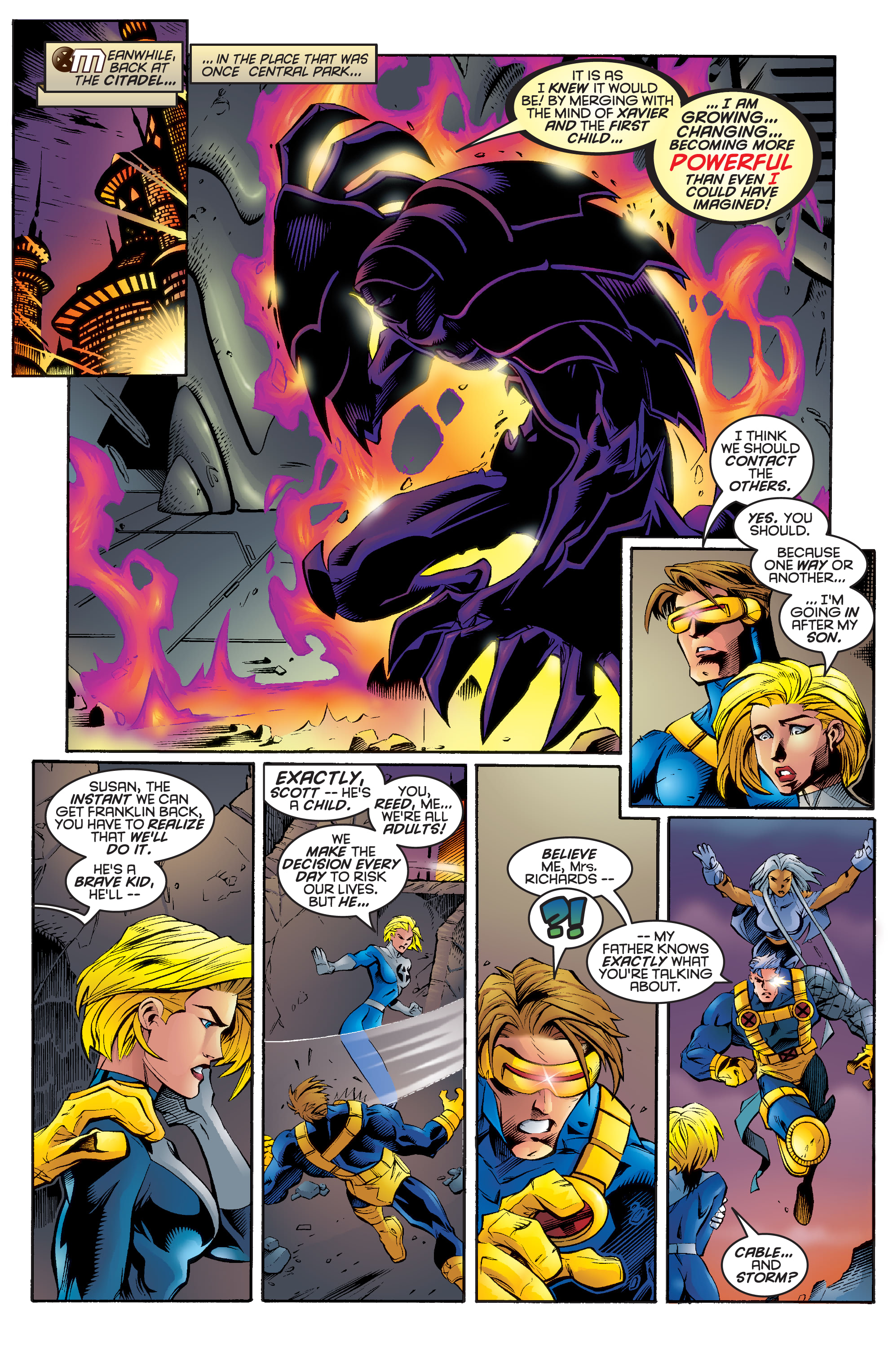 Read online X-Men Milestones: Onslaught comic -  Issue # TPB (Part 3) - 77
