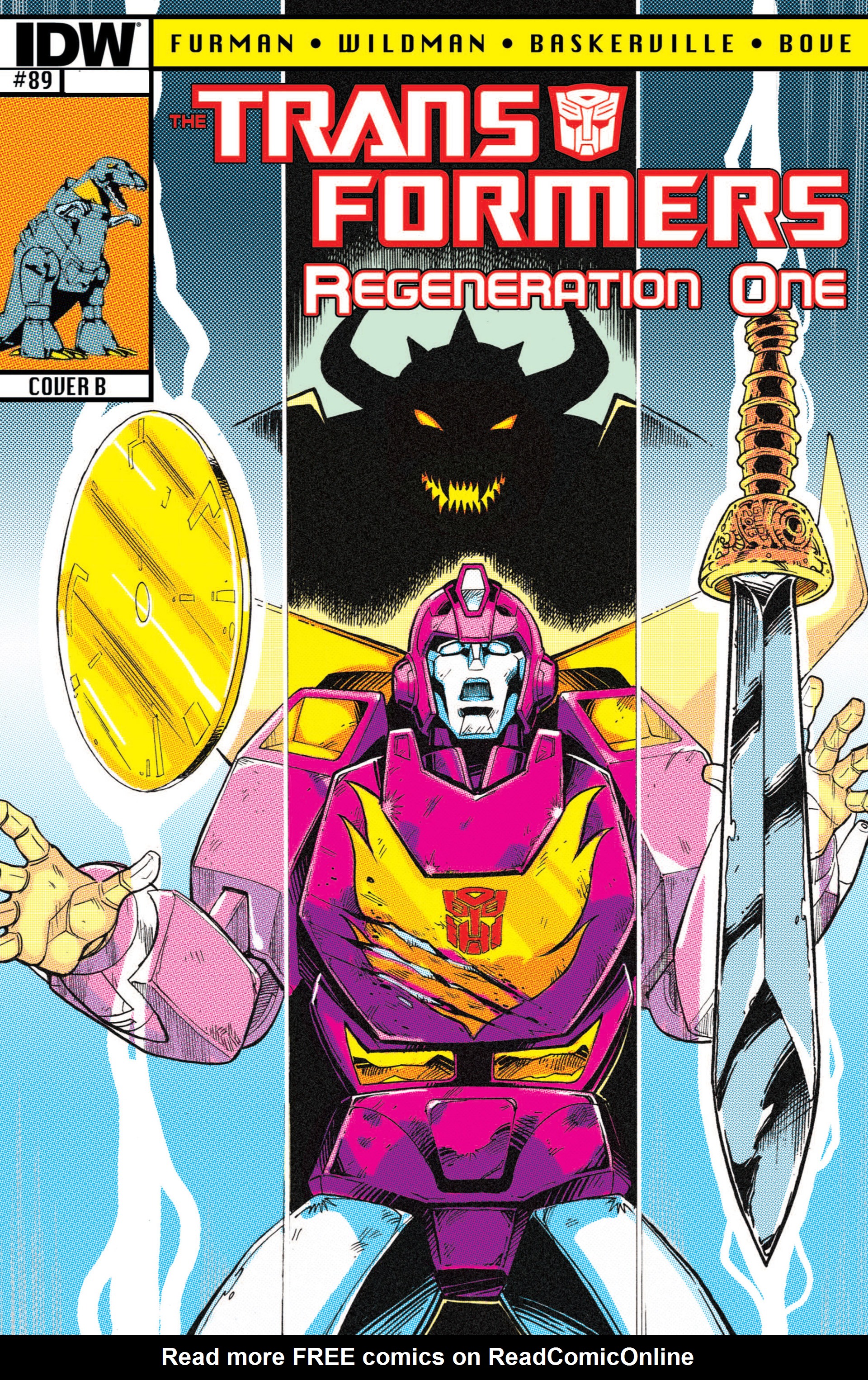 Read online The Transformers: Regeneration One comic -  Issue #89 - 2