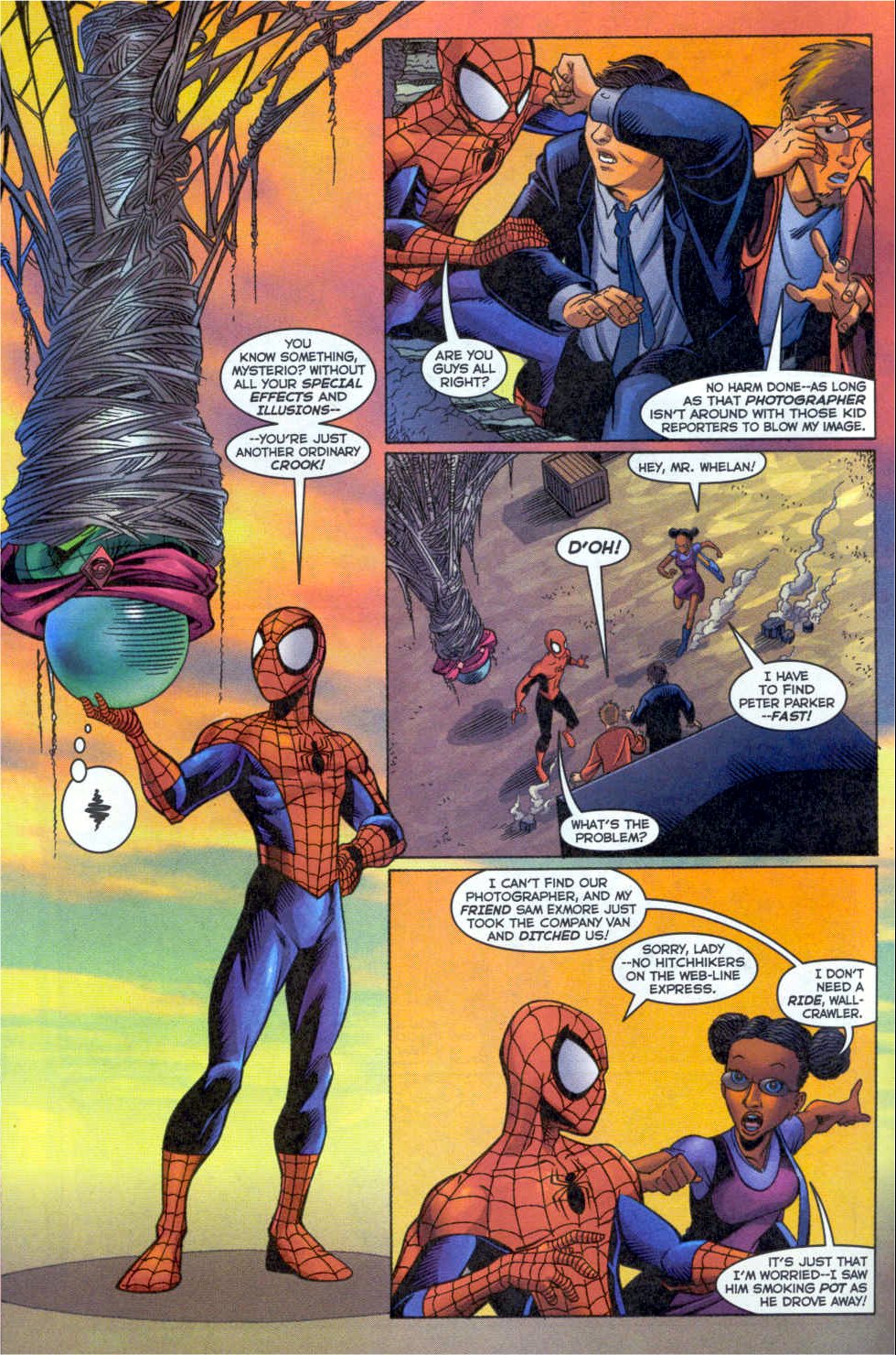 Read online Webspinners: Tales of Spider-Man comic -  Issue #14 - 17