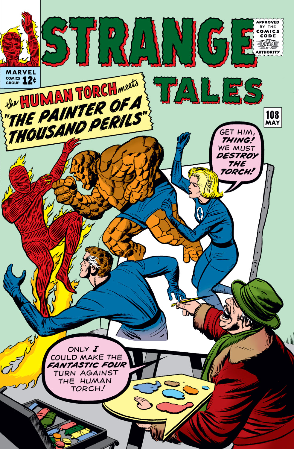 Read online Strange Tales (1951) comic -  Issue #108 - 1