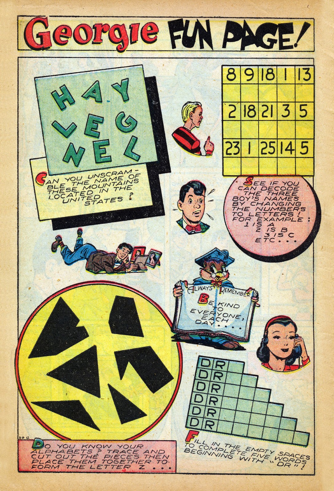 Georgie Comics (1945) issue 8 - Page 12