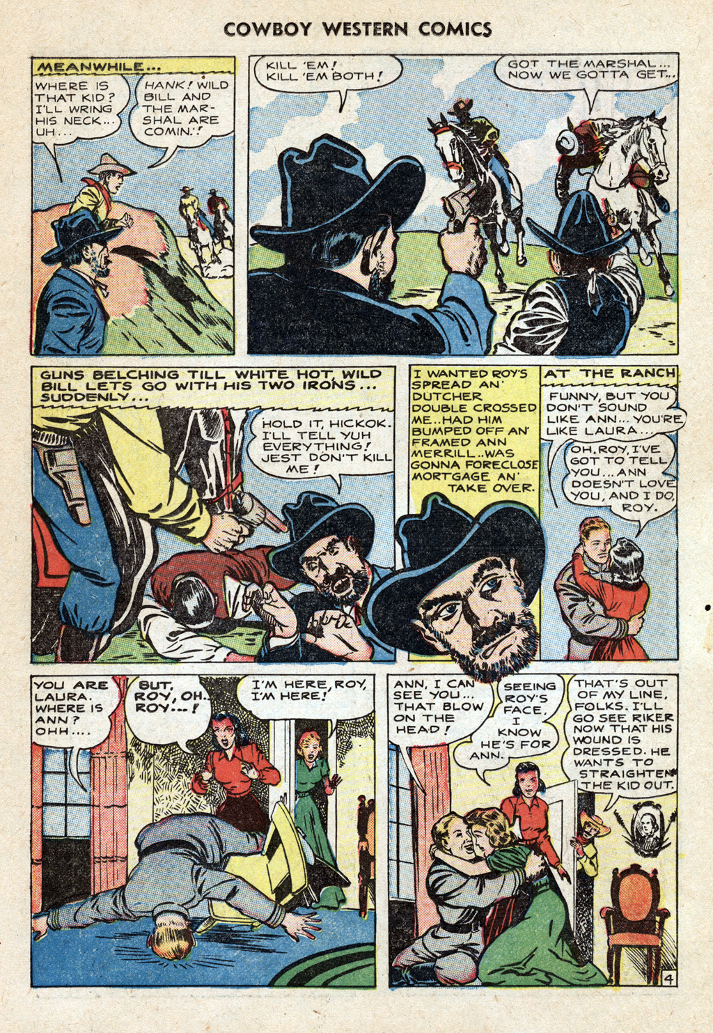 Read online Cowboy Western Comics (1948) comic -  Issue #25 - 11