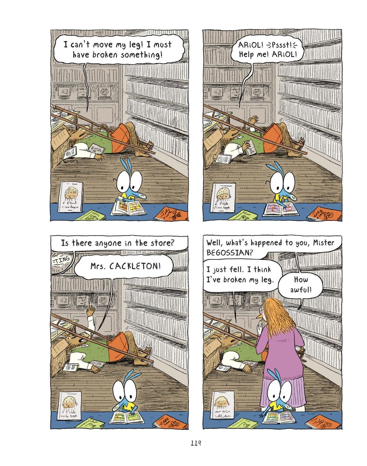 Read online Ariol comic -  Issue # TPB 2 - 121