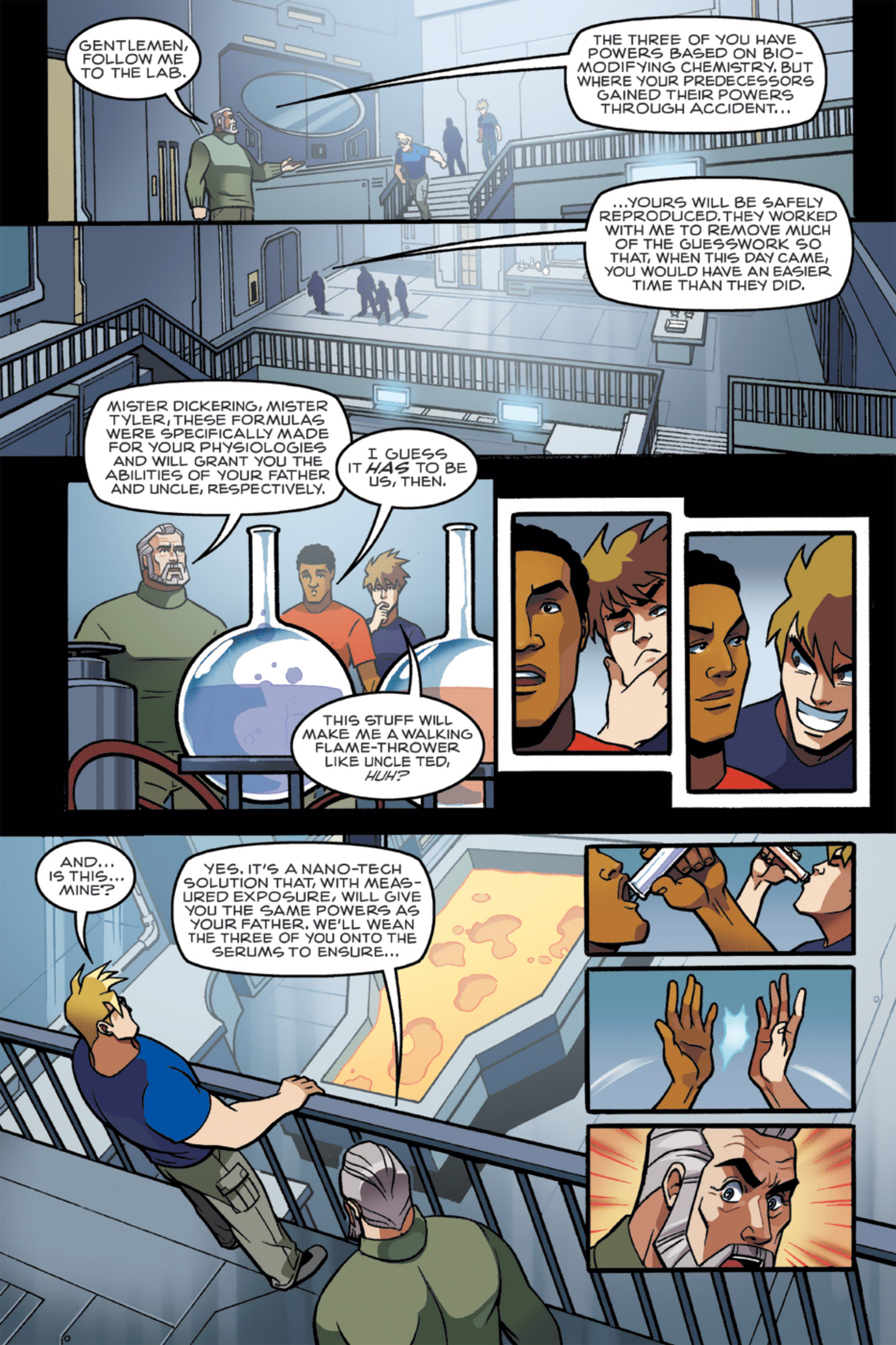 Read online New Crusaders: Rise Of The Heroes comic -  Issue #3 - Act II - 6