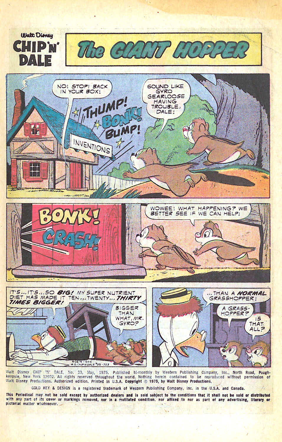 Read online Walt Disney Chip 'n' Dale comic -  Issue #33 - 3