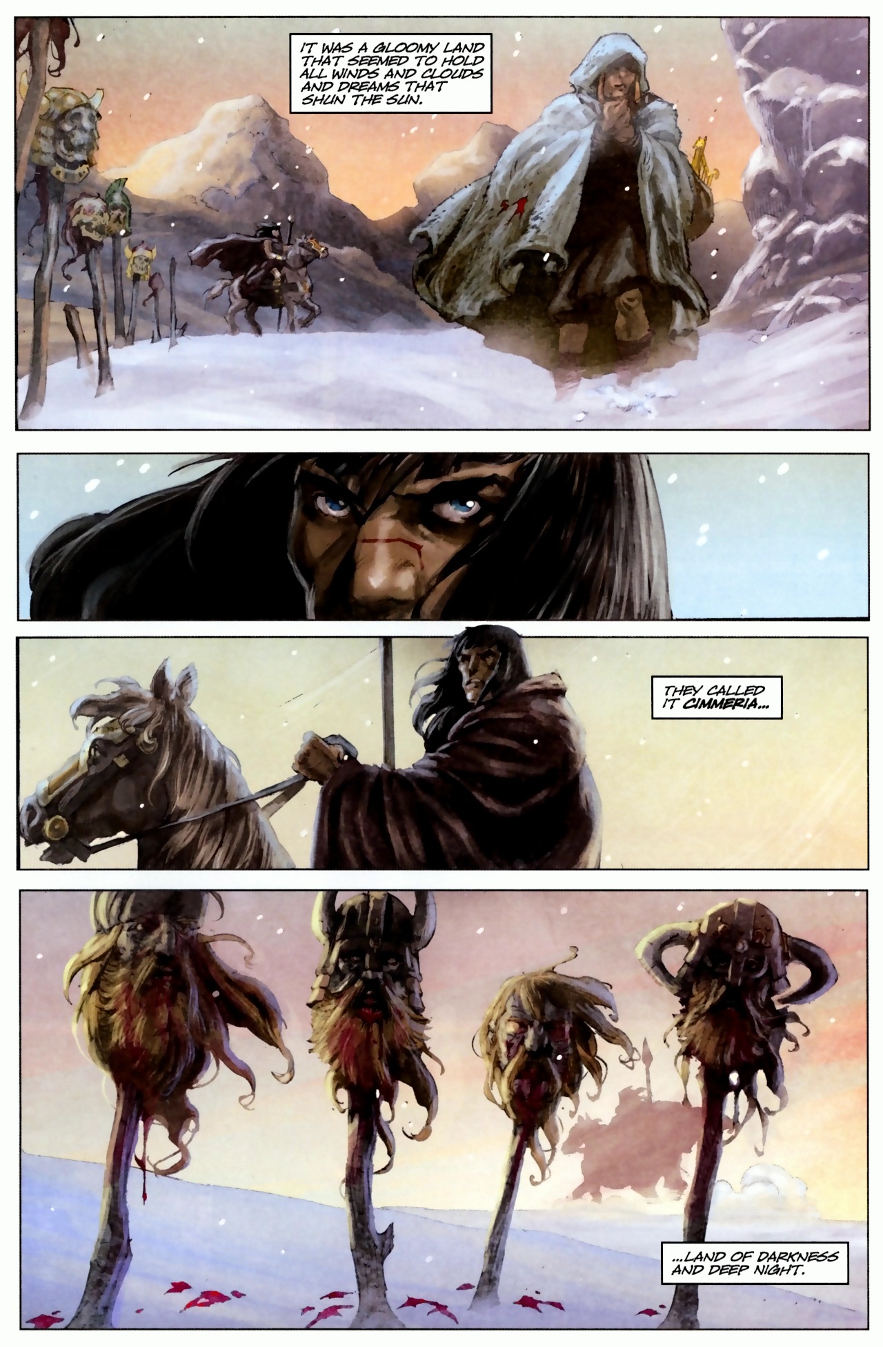 Read online Conan The Cimmerian comic -  Issue #0 - 16