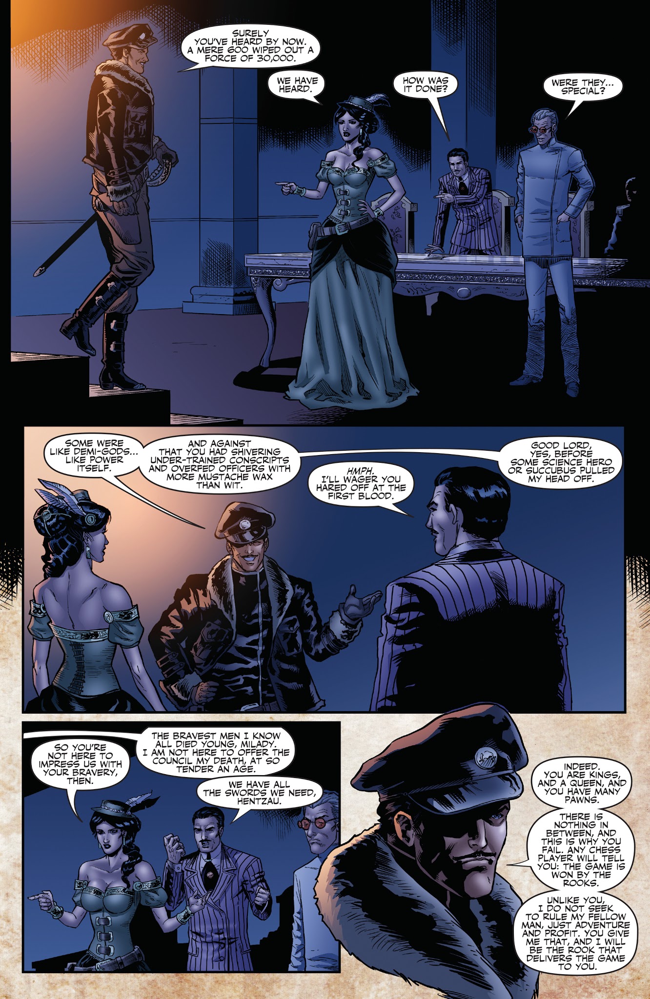 Read online Legenderry: Vampirella comic -  Issue # _TPB - 13