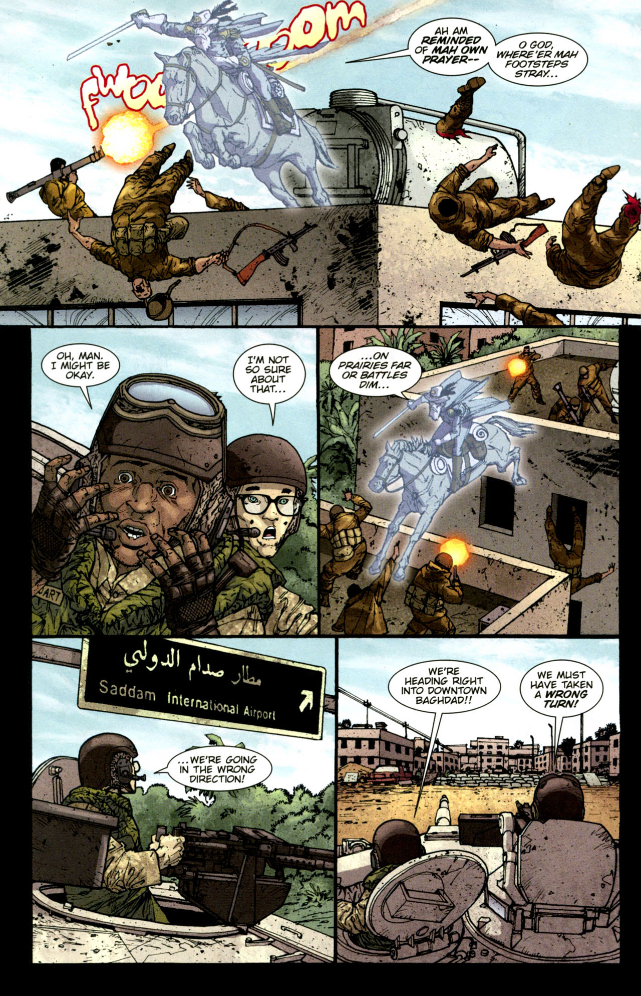 Read online The Haunted Tank comic -  Issue #4 - 16