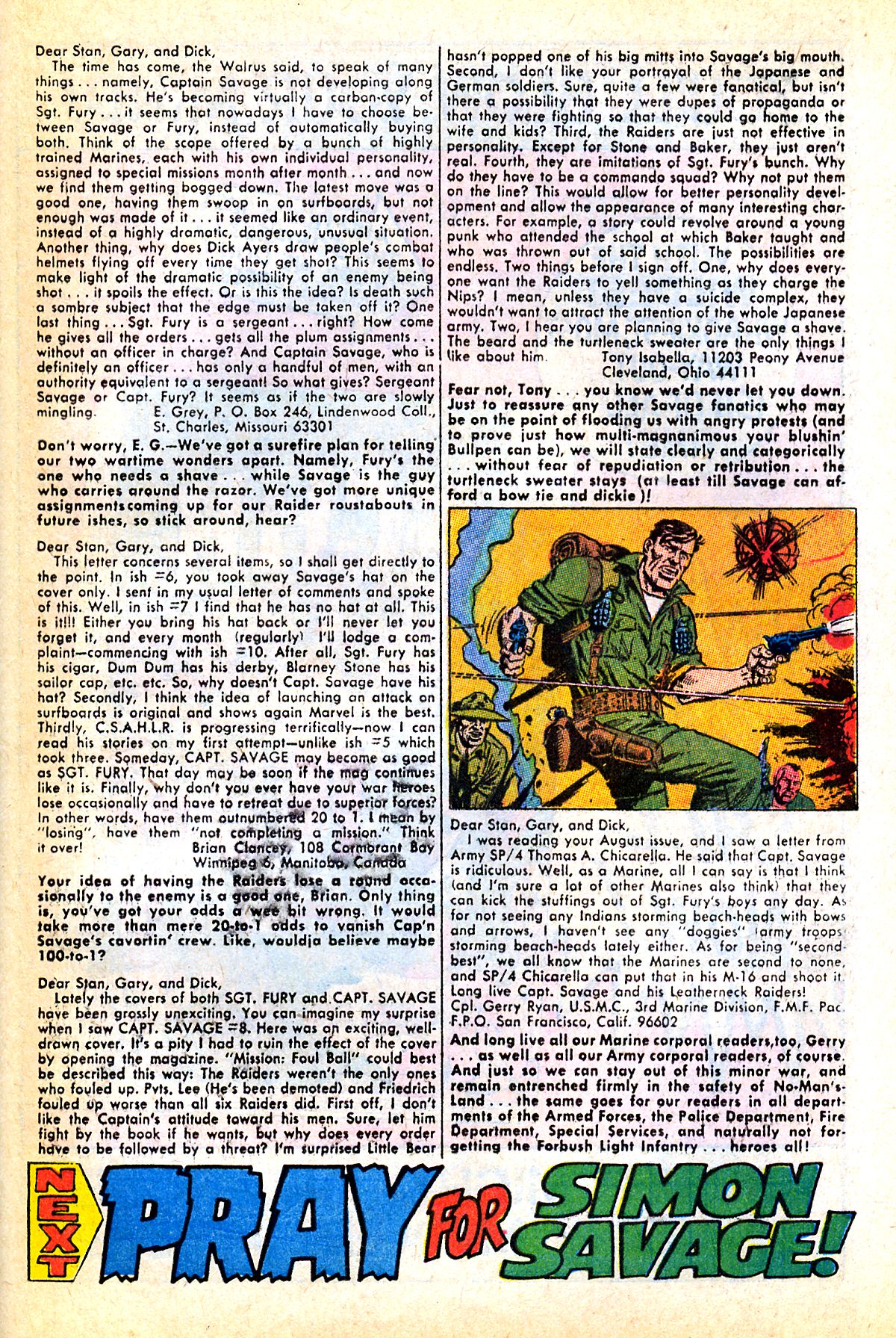Captain Savage and his Leatherneck Raiders Issue #11 #11 - English 33