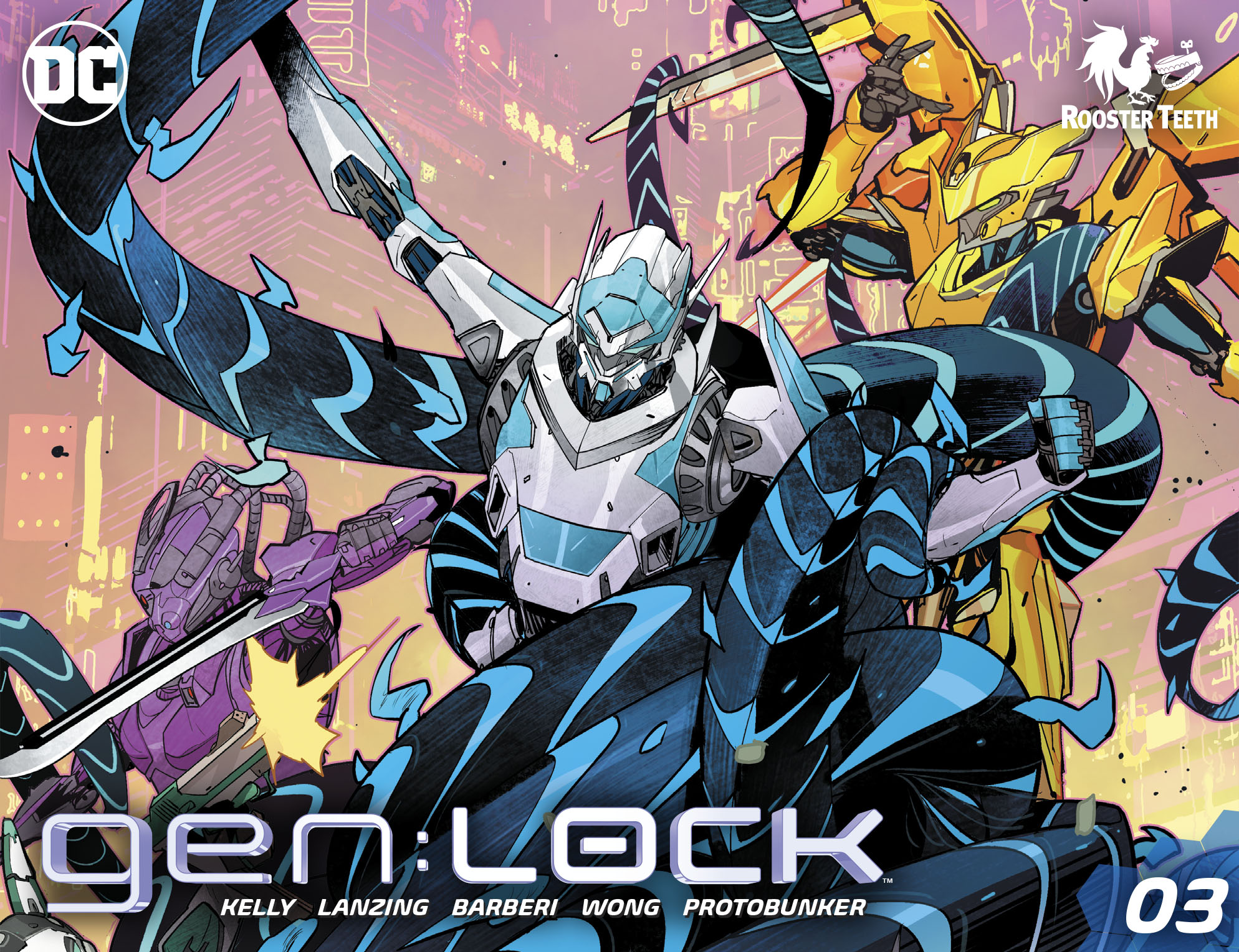 Read online gen:Lock comic -  Issue #3 - 1