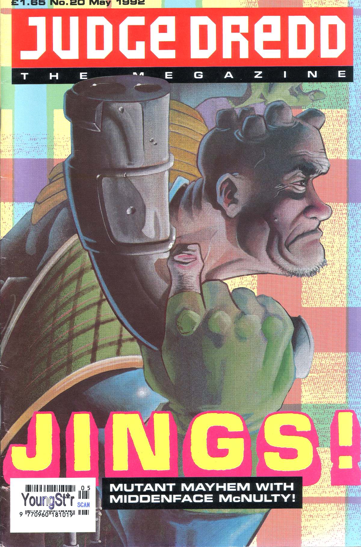 Read online Judge Dredd: The Megazine comic -  Issue #20 - 1