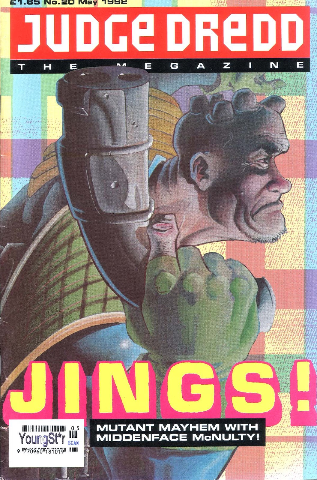 Judge Dredd: The Megazine issue 20 - Page 1