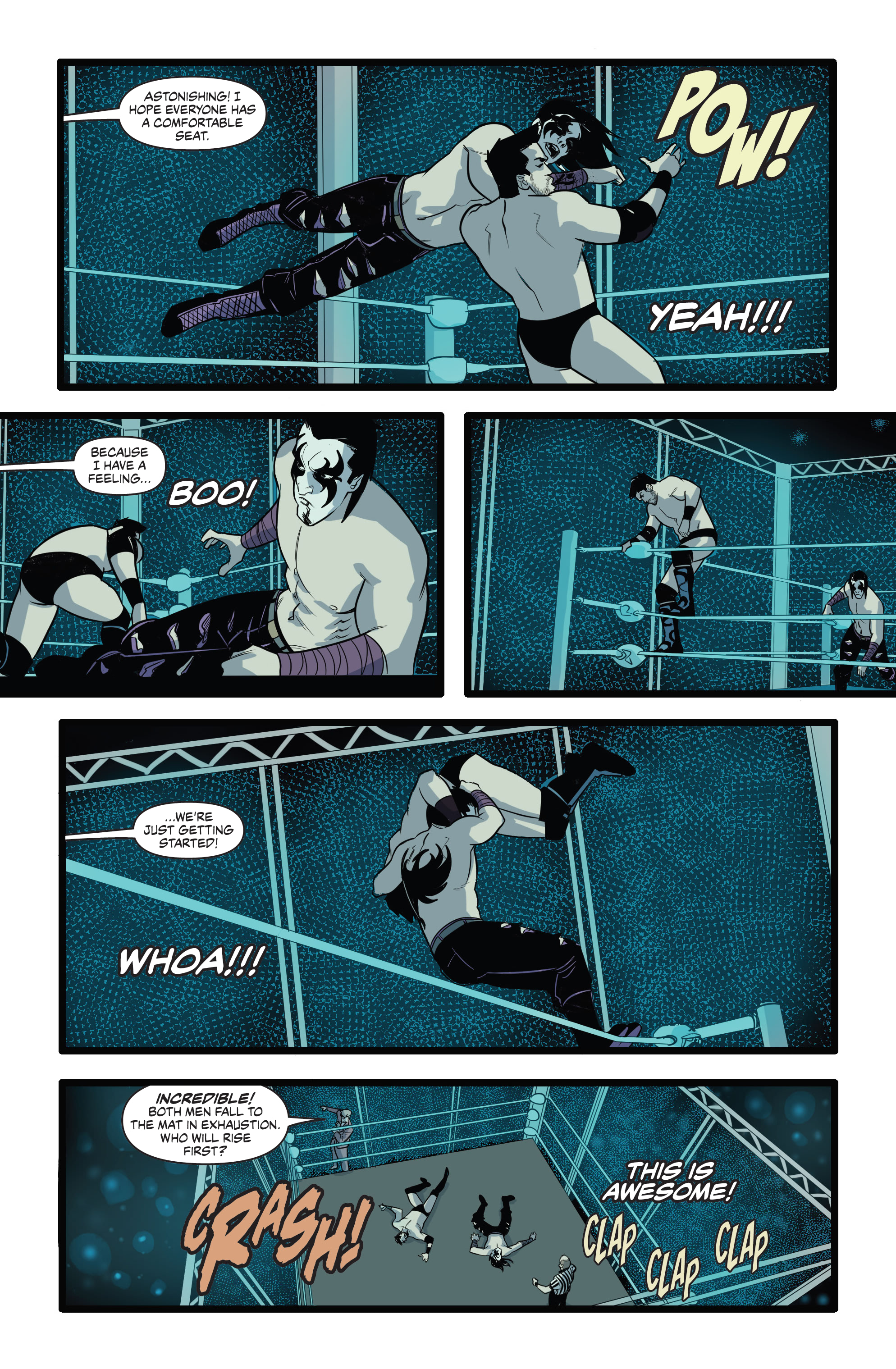 Read online Over the Ropes comic -  Issue # _TPB - 108