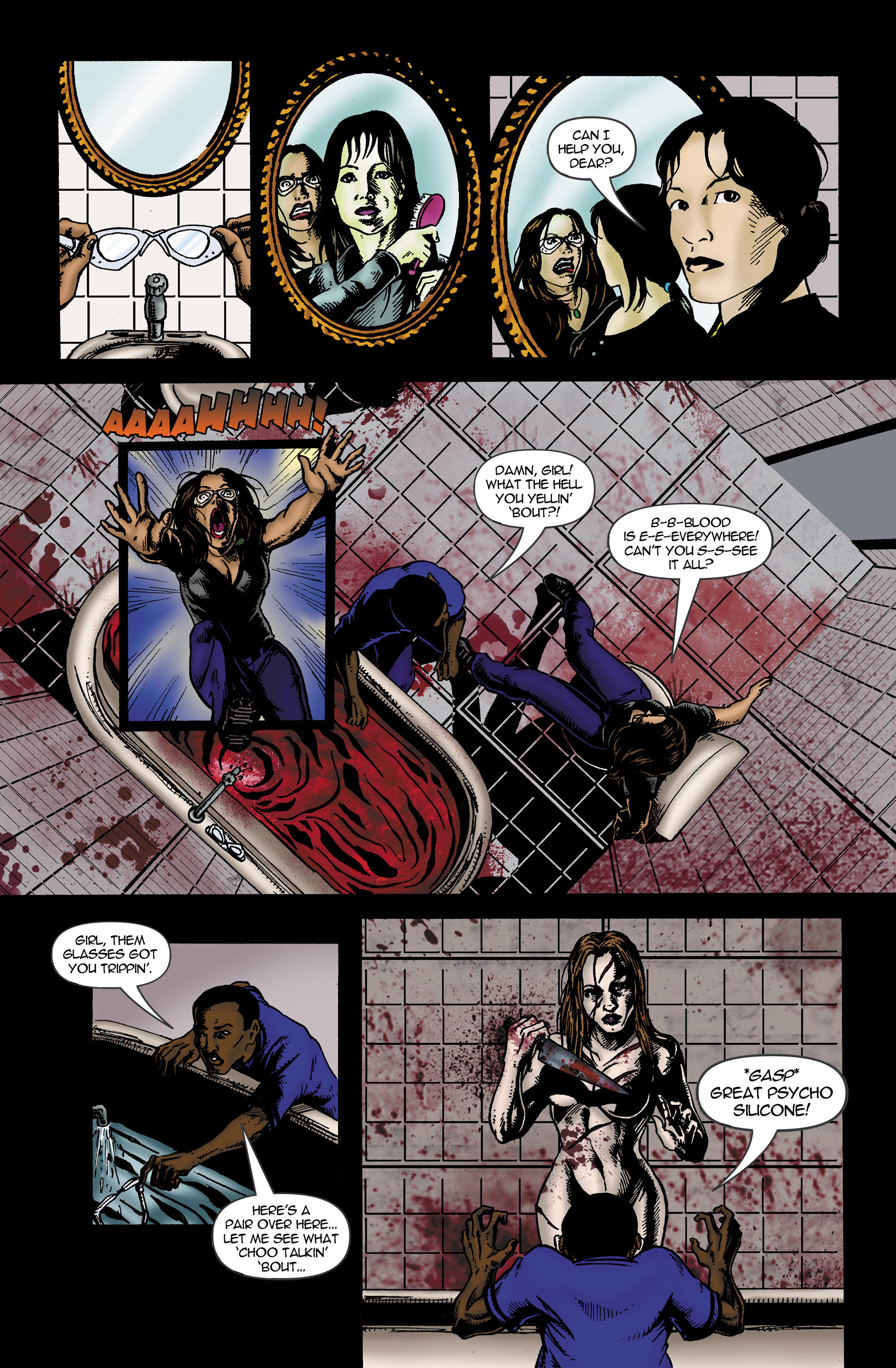 Read online Chaos Campus: Sorority Girls Vs. Zombies comic -  Issue #6 - 9