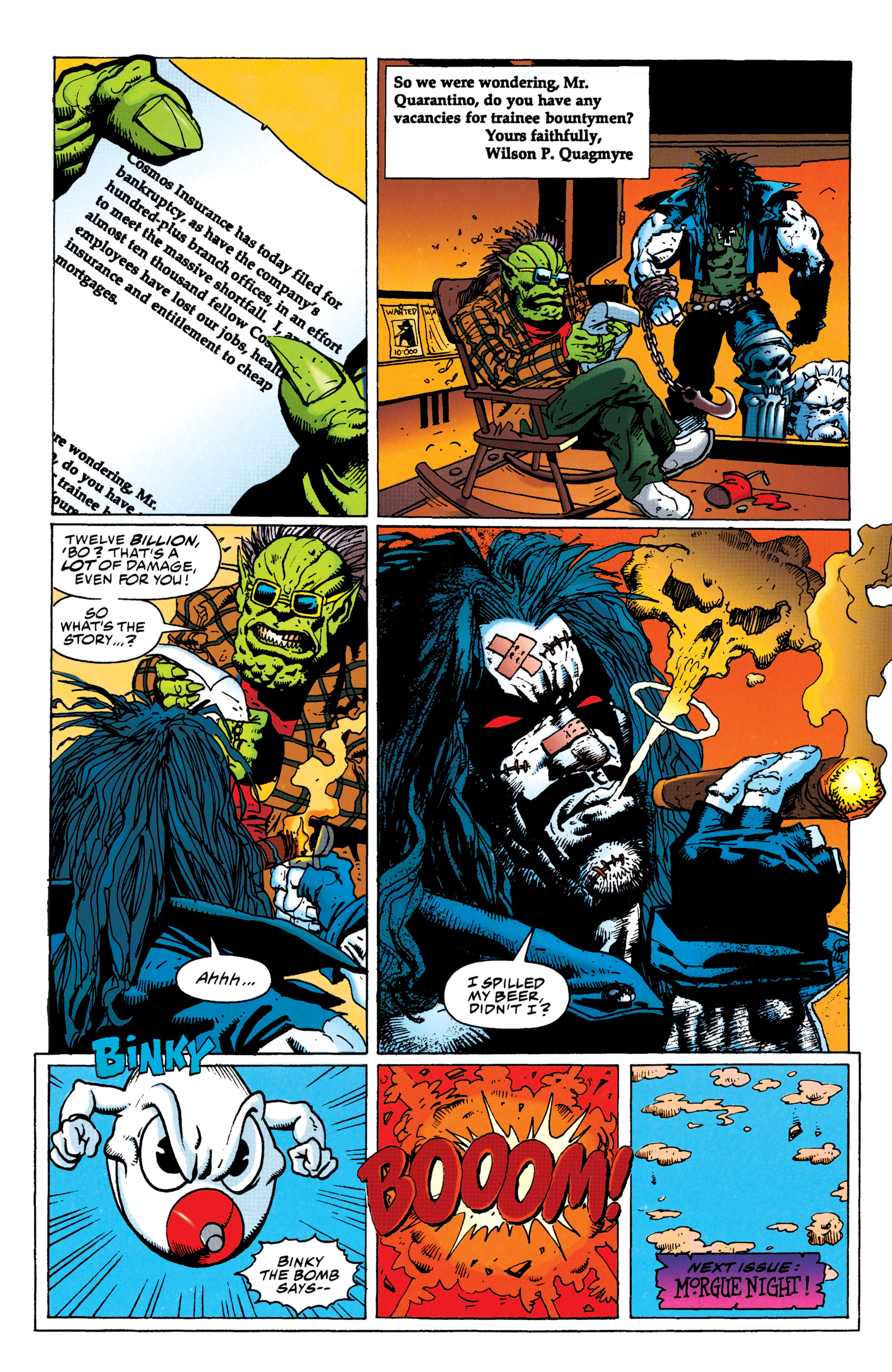 Read online Lobo (1993) comic -  Issue #26 - 22