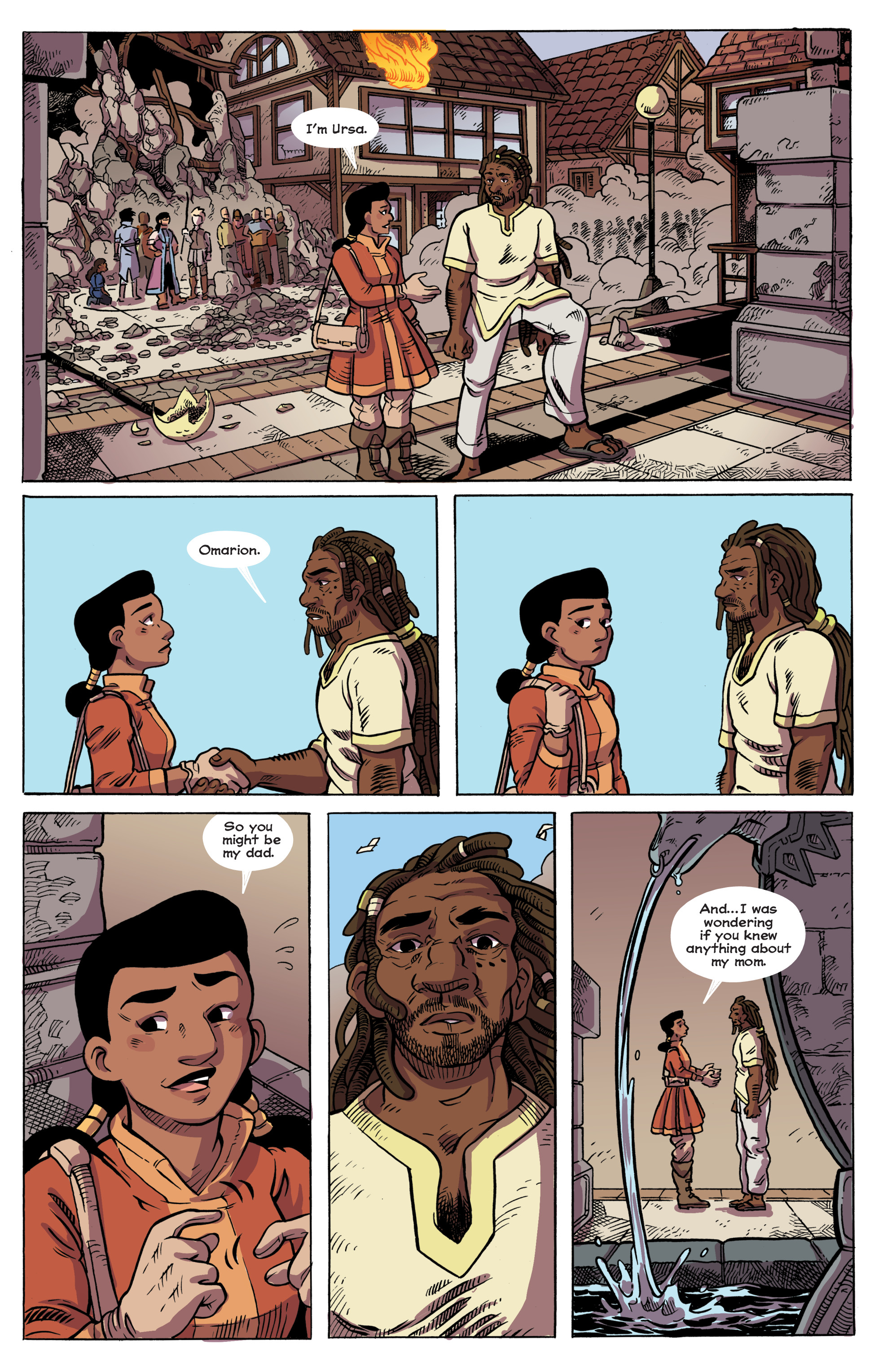 Read online The Castoffs comic -  Issue # _TPB 3 - 9