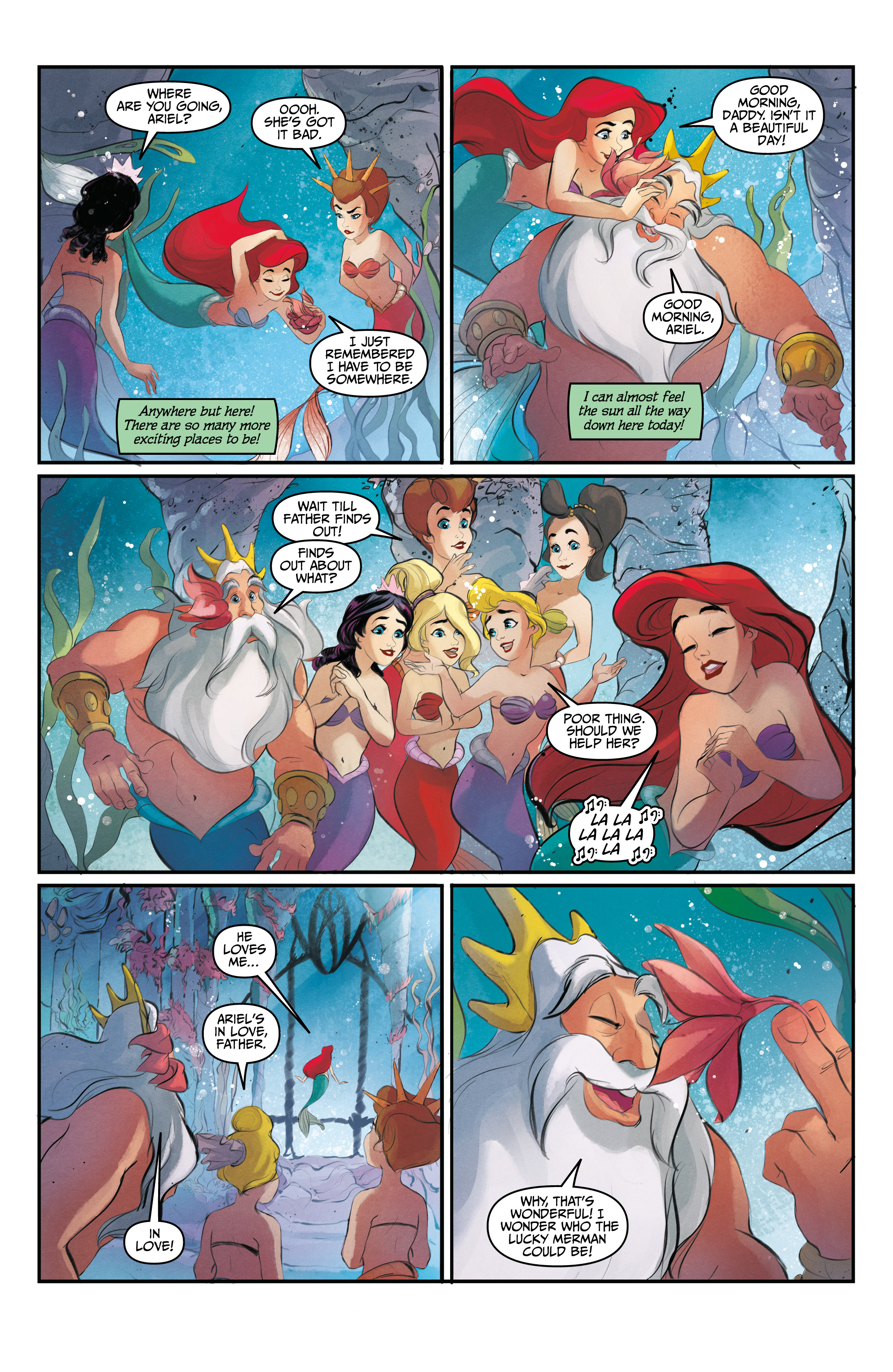 Read online Disney The Little Mermaid comic -  Issue #2 - 4