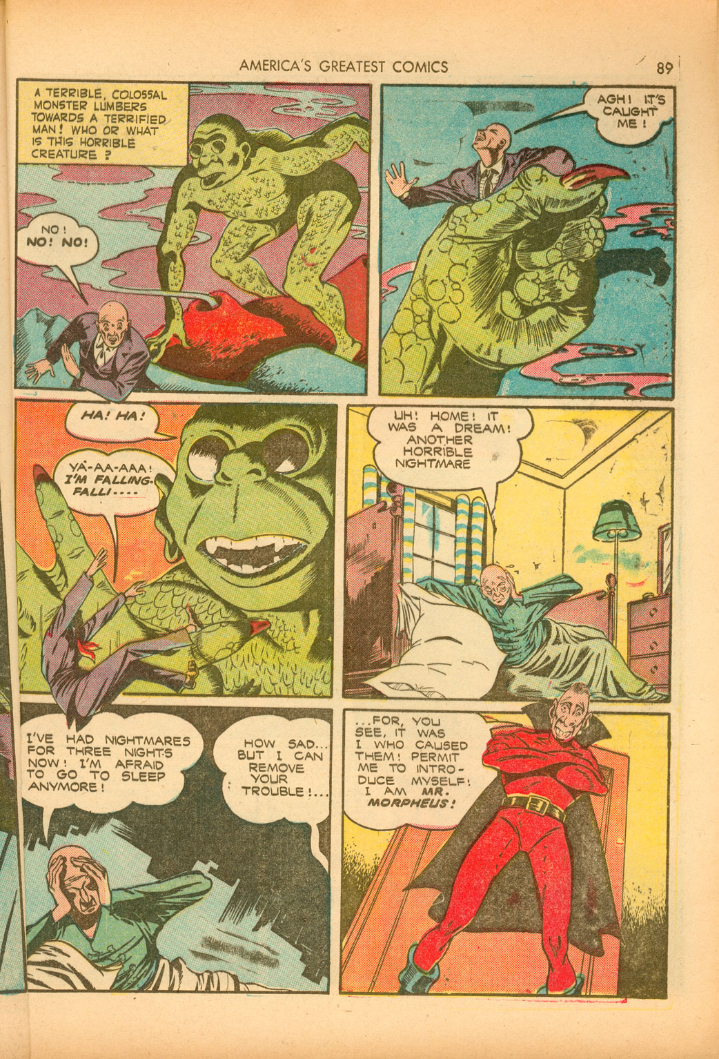 Read online America's Greatest Comics comic -  Issue #8 - 89