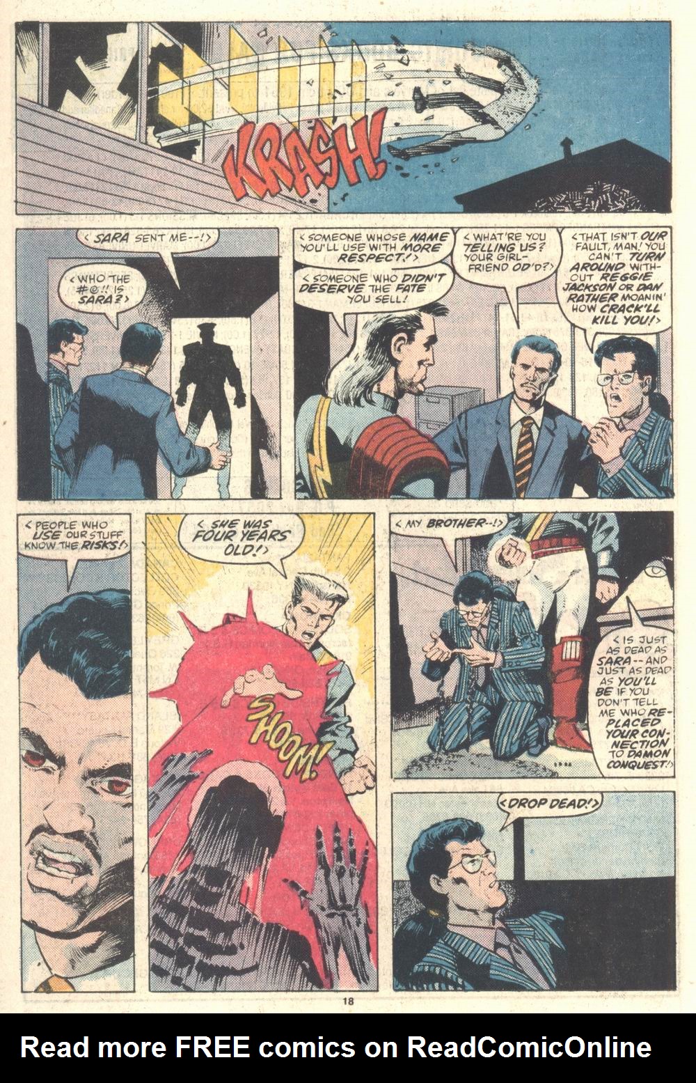 Read online Justice (1986) comic -  Issue #7 - 19