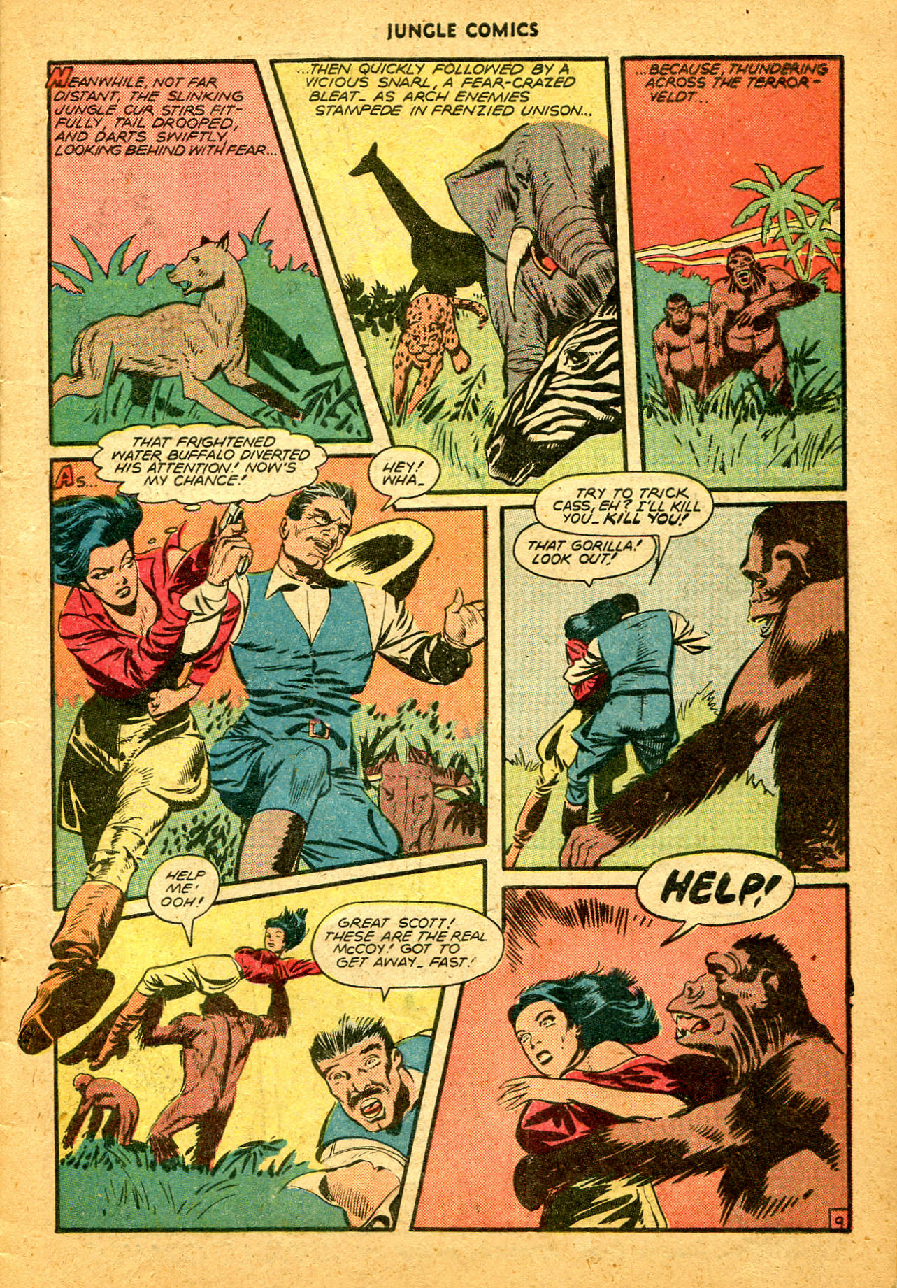 Read online Jungle Comics comic -  Issue #89 - 11