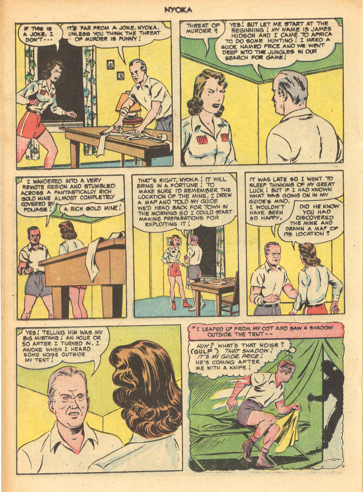 Read online Nyoka the Jungle Girl (1945) comic -  Issue #50 - 28