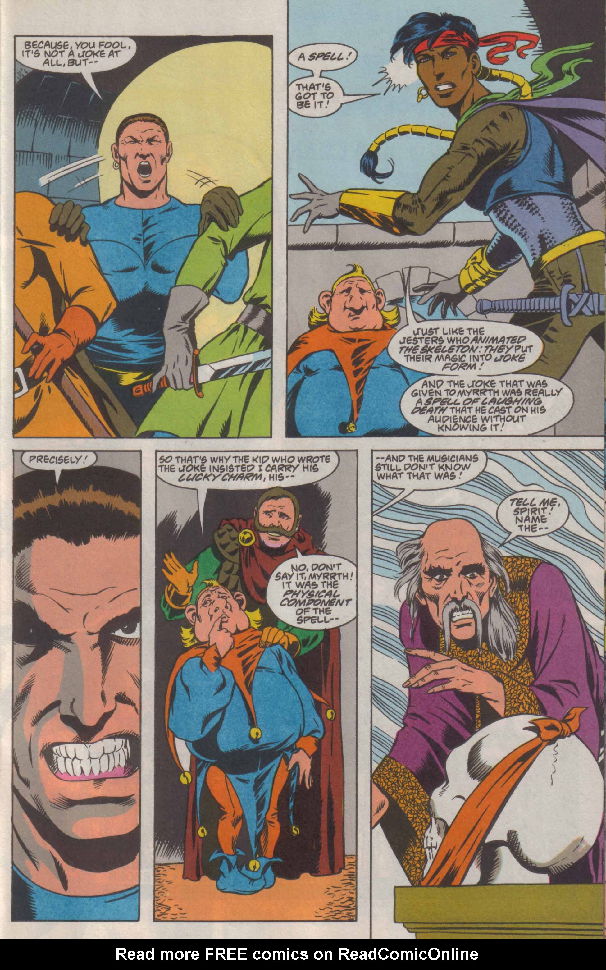 Read online Advanced Dungeons & Dragons comic -  Issue #8 - 18