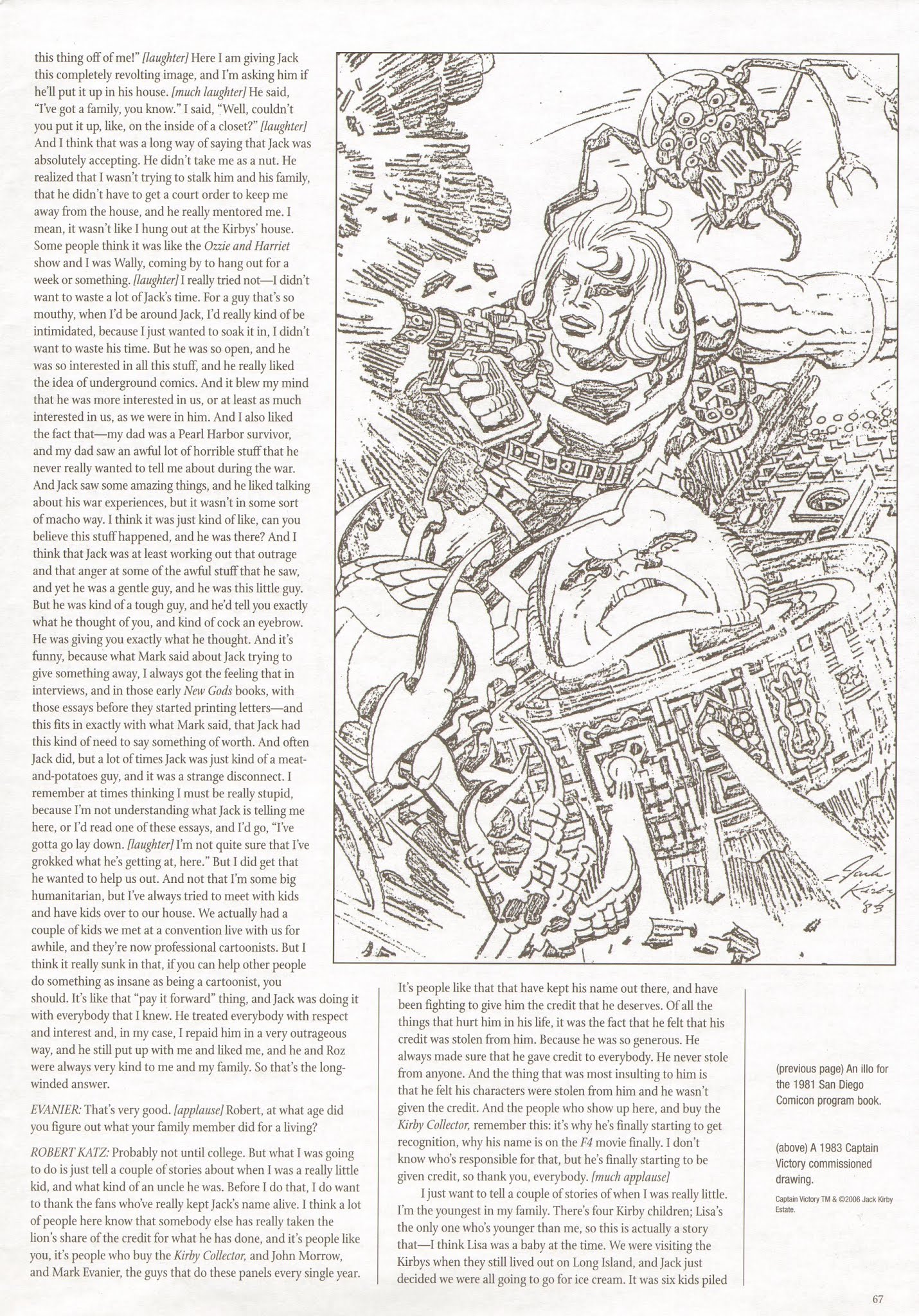 Read online The Jack Kirby Collector comic -  Issue #45 - 68