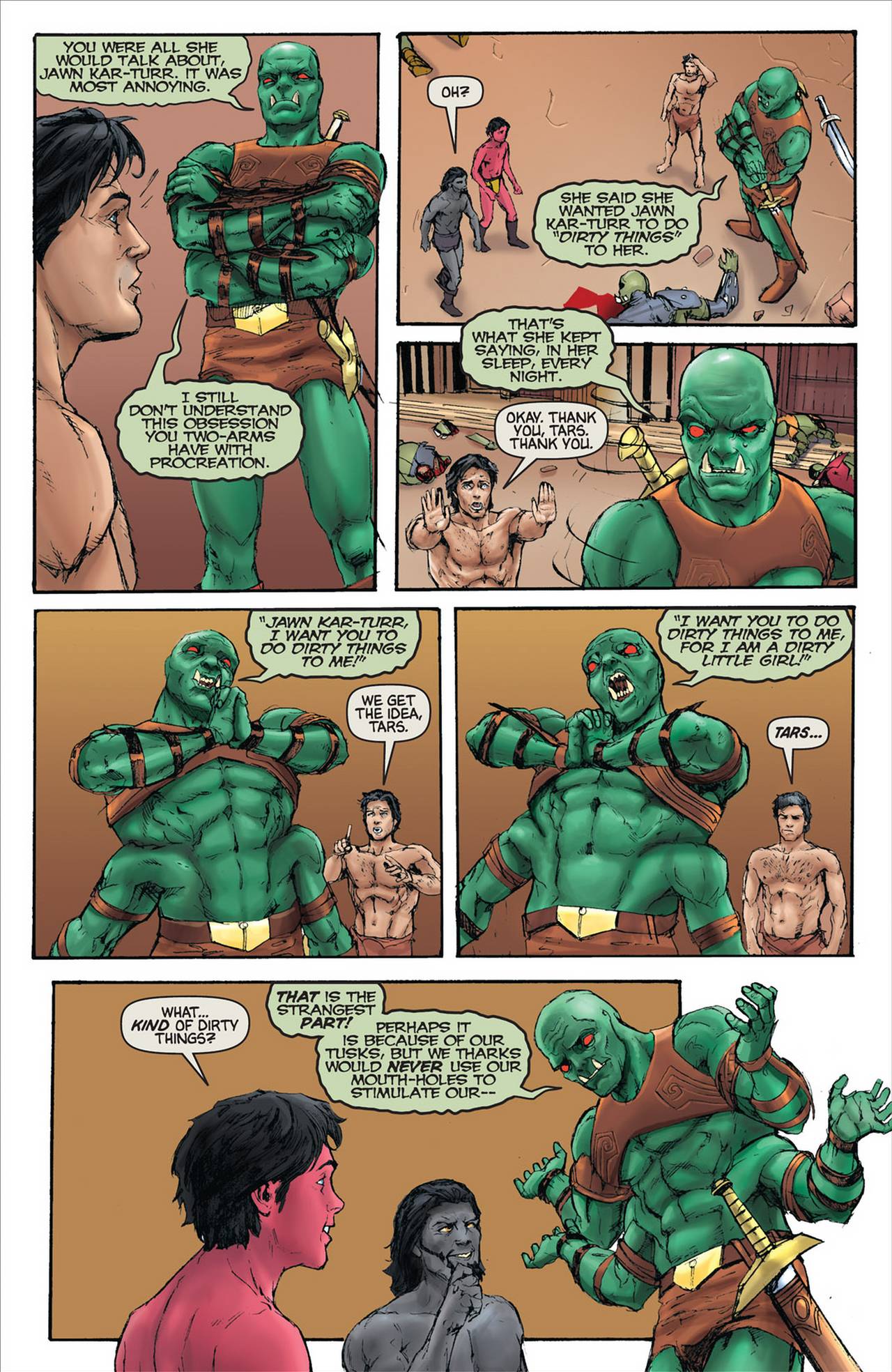 Read online Warlord of Mars comic -  Issue #16 - 21