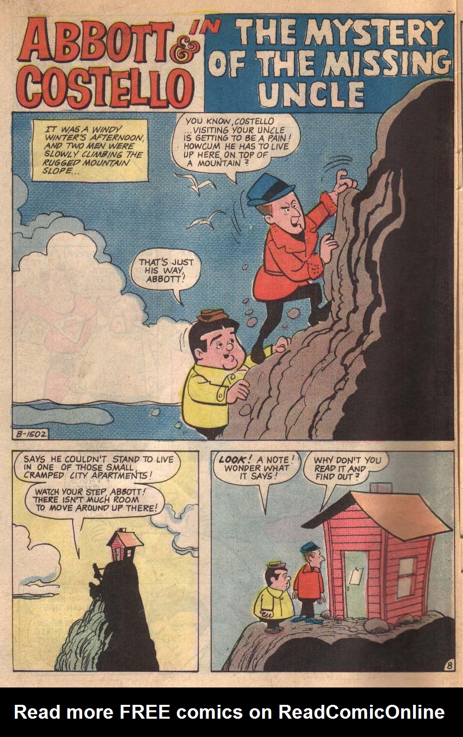 Read online Abbott & Costello comic -  Issue #5 - 9
