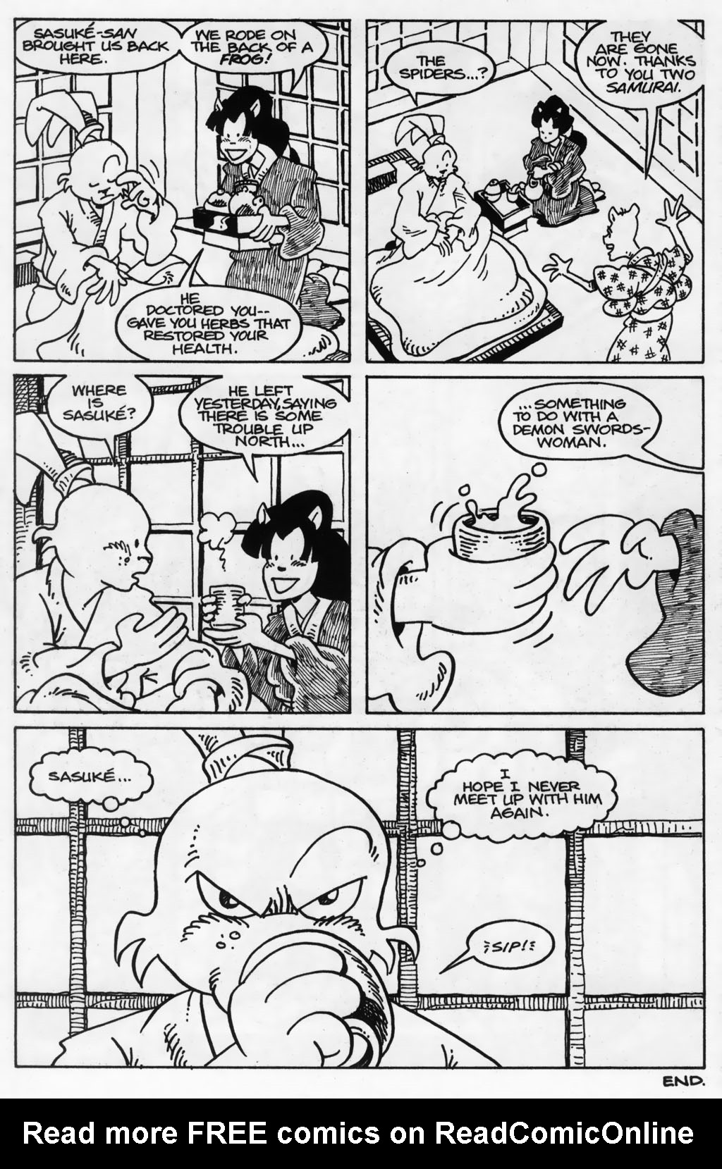 Read online Usagi Yojimbo (1996) comic -  Issue #37 - 25
