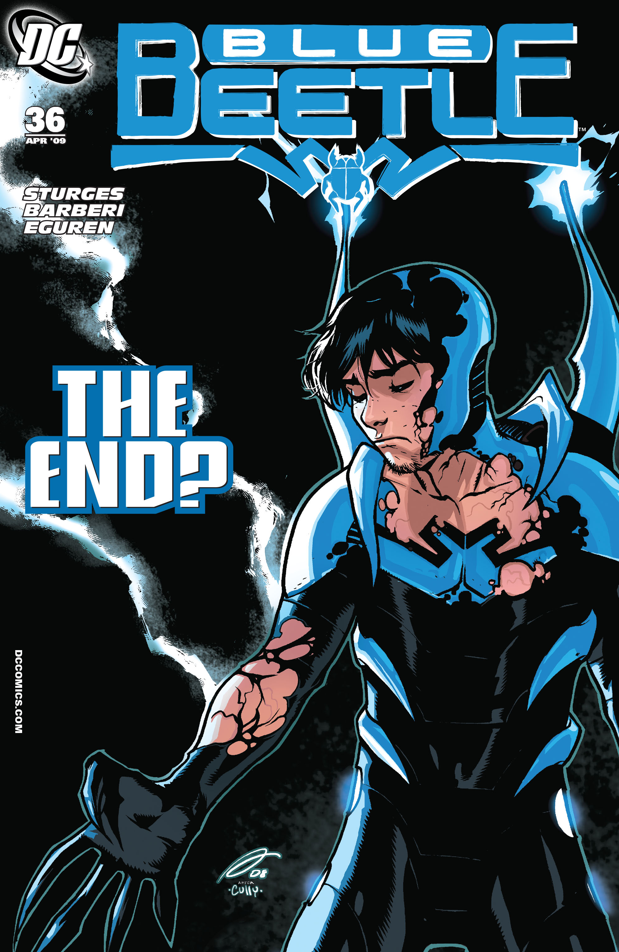 Read online Blue Beetle (2006) comic -  Issue #36 - 1