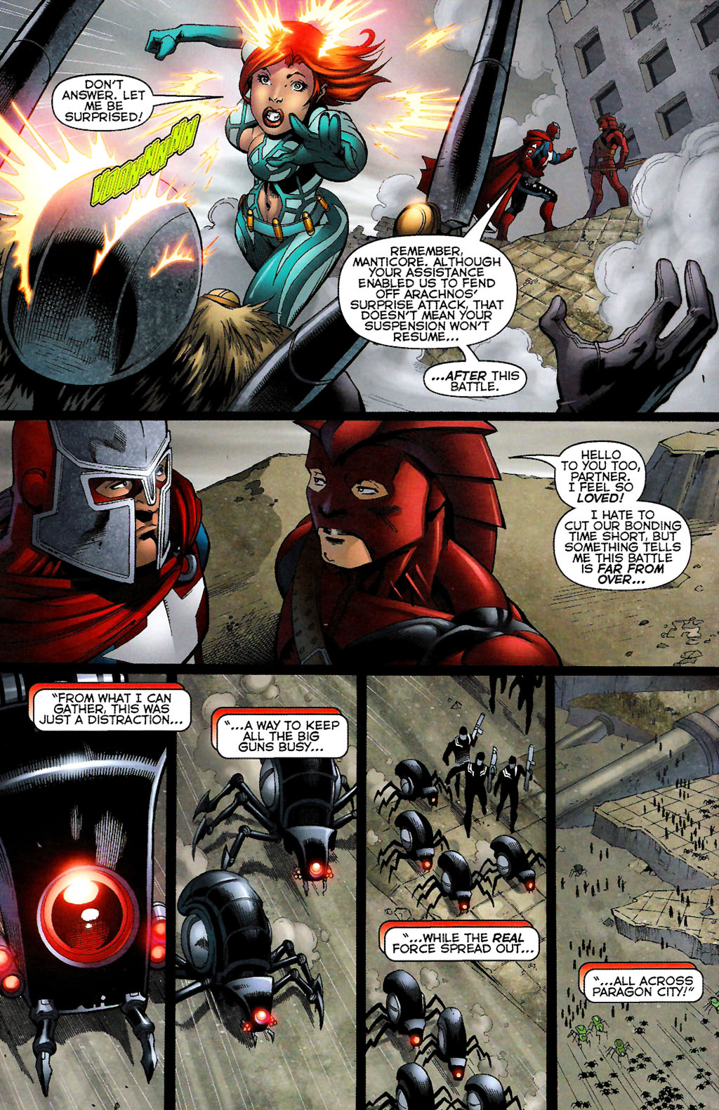Read online City of Heroes (2005) comic -  Issue #12 - 15