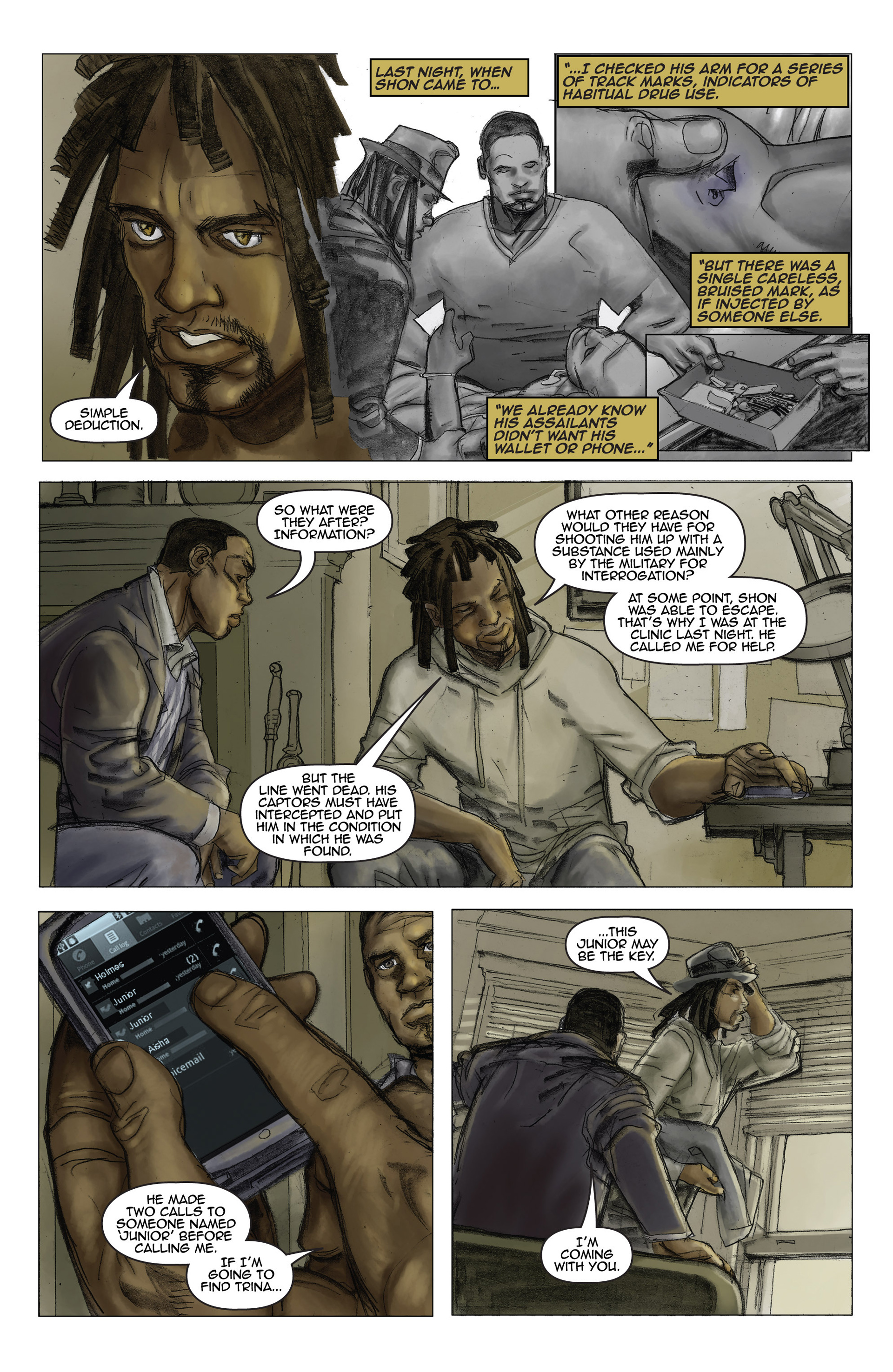 Read online Watson And Holmes comic -  Issue #1 - 15