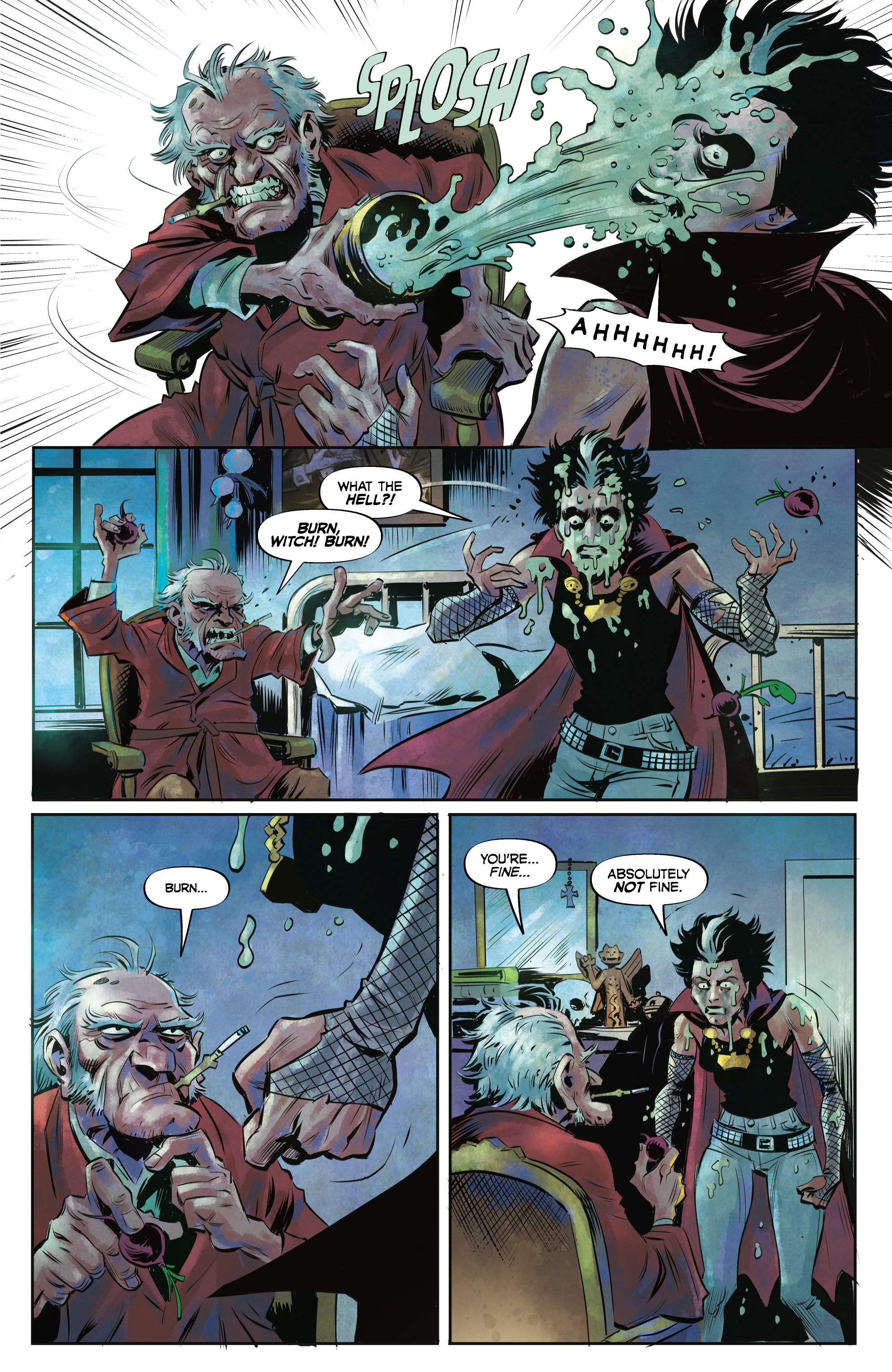 Read online Count Crowley: Reluctant Midnight Monster Hunter comic -  Issue #3 - 15